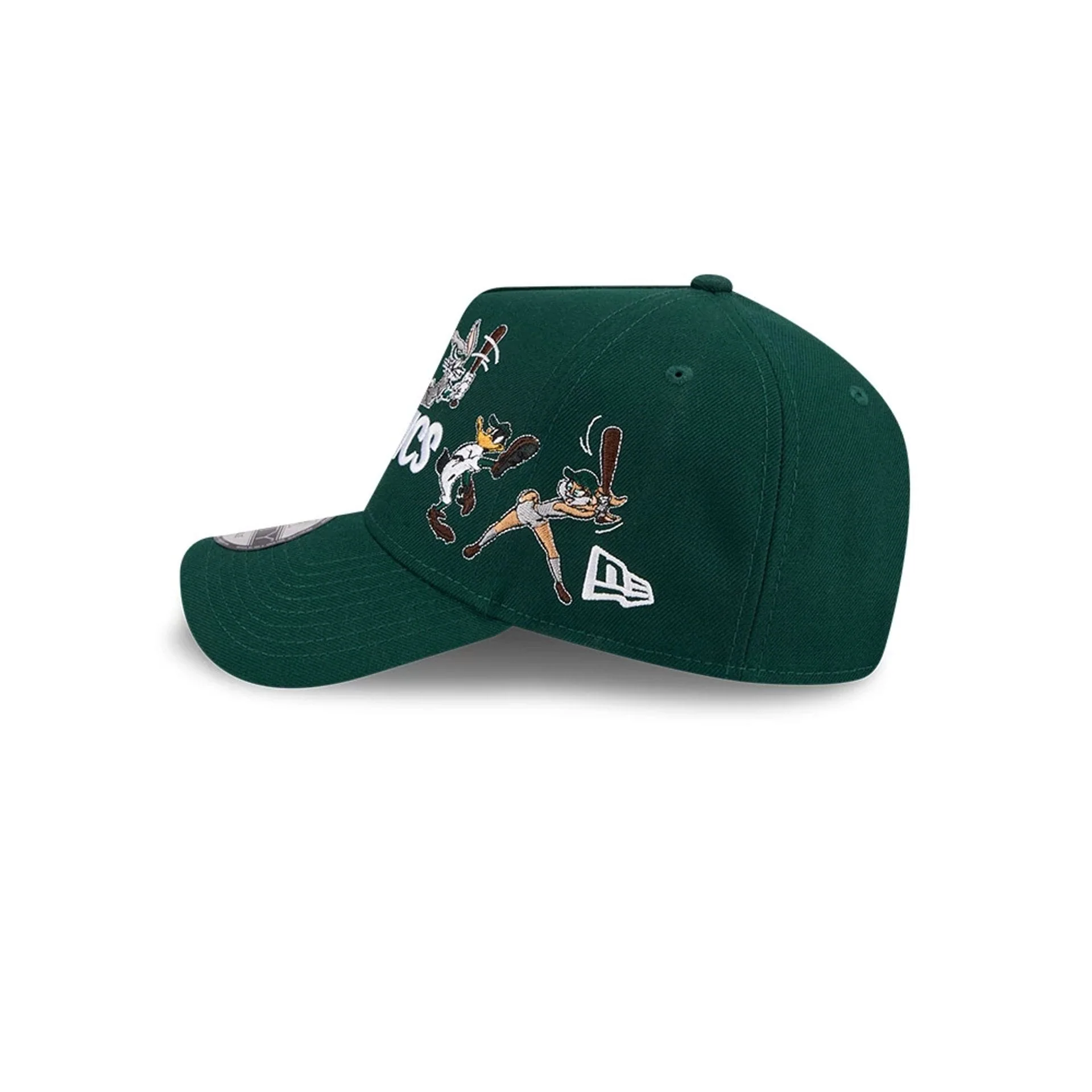 Athletics MLB X Looney Tunes Dark Green 9FORTY A-Frame Adjustable Cap - Image 7