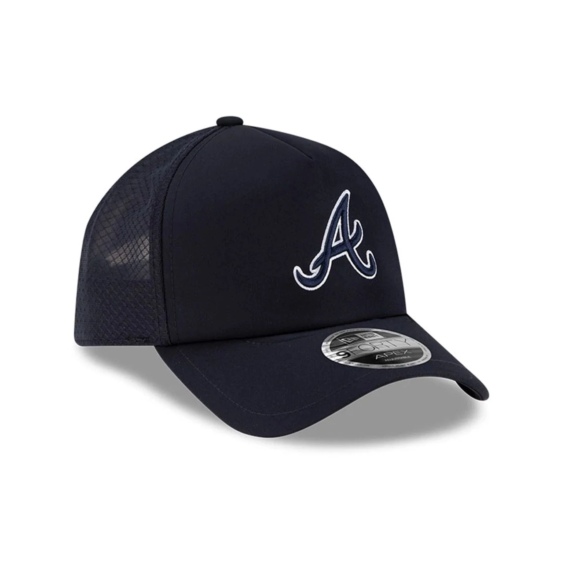 Atlanta Braves MLB Batting Practice 2026 Navy 9FORTY Apex Adjustable Cap - Image 3