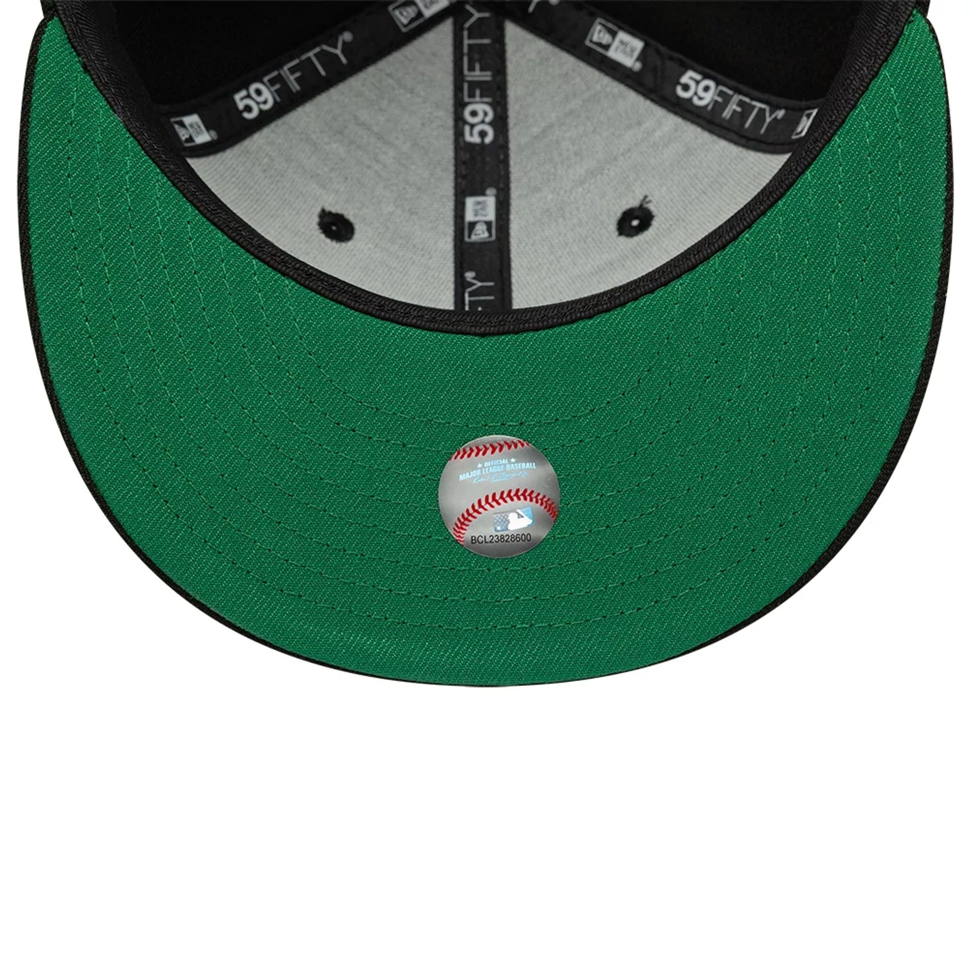 Atlanta Braves MLB Black 59FIFTY Fitted Cap - Image 2