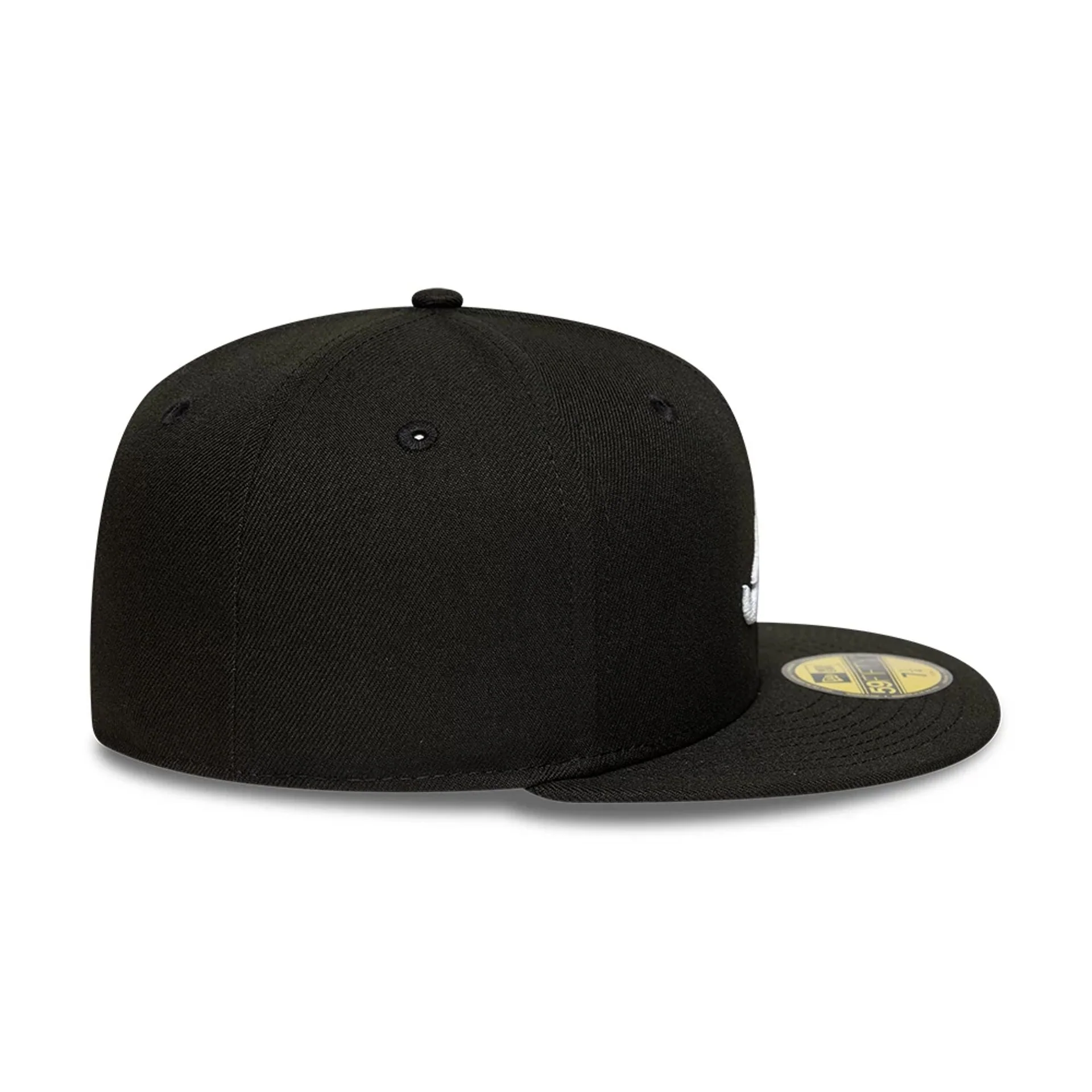 Atlanta Braves MLB Black 59FIFTY Fitted Cap - Image 7