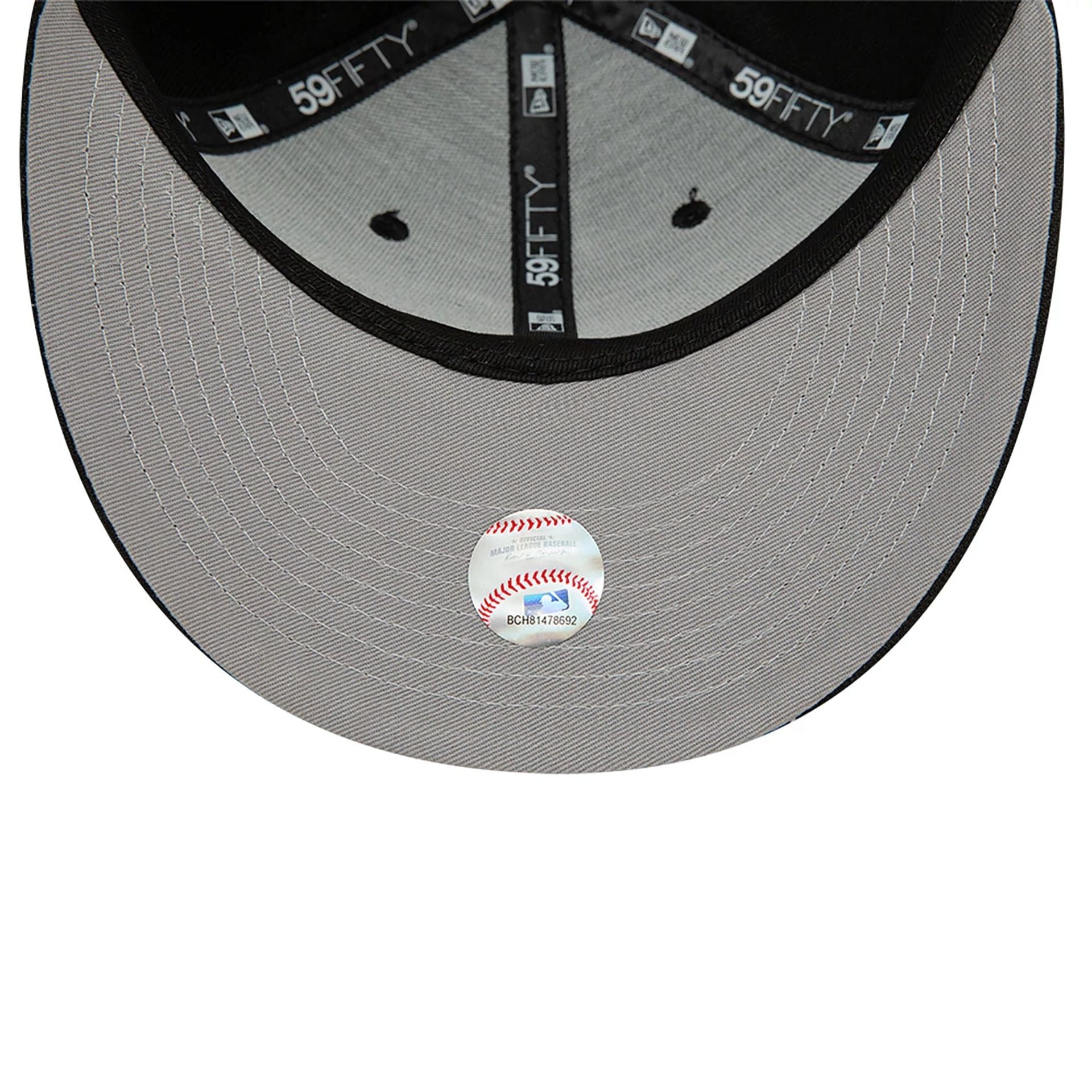 Atlanta Braves MLB Black Low Profile 59FIFTY Fitted Cap - Image 2