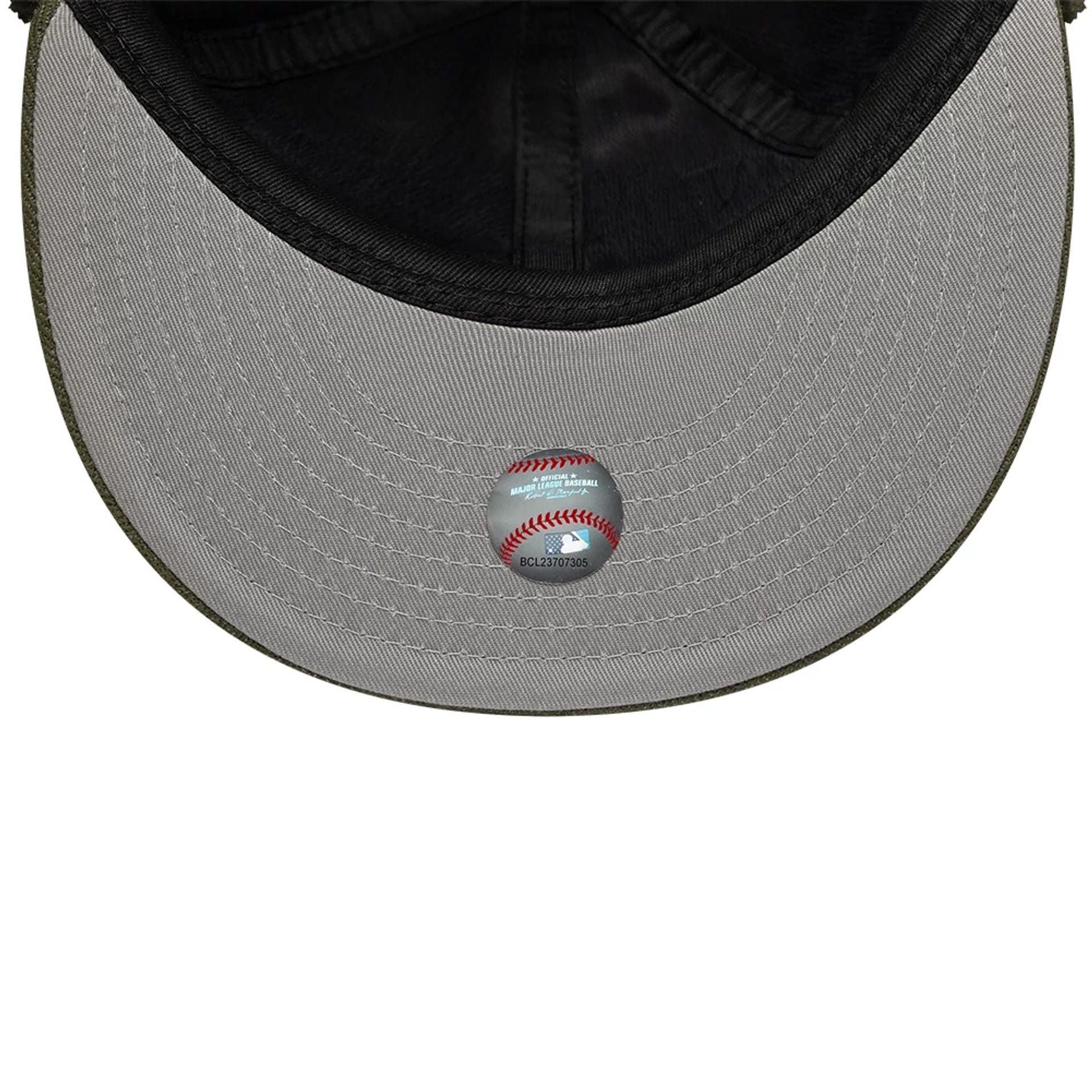 Atlanta Braves MLB Camo Open Green Retro Crown 59FIFTY Fitted Cap - Image 3
