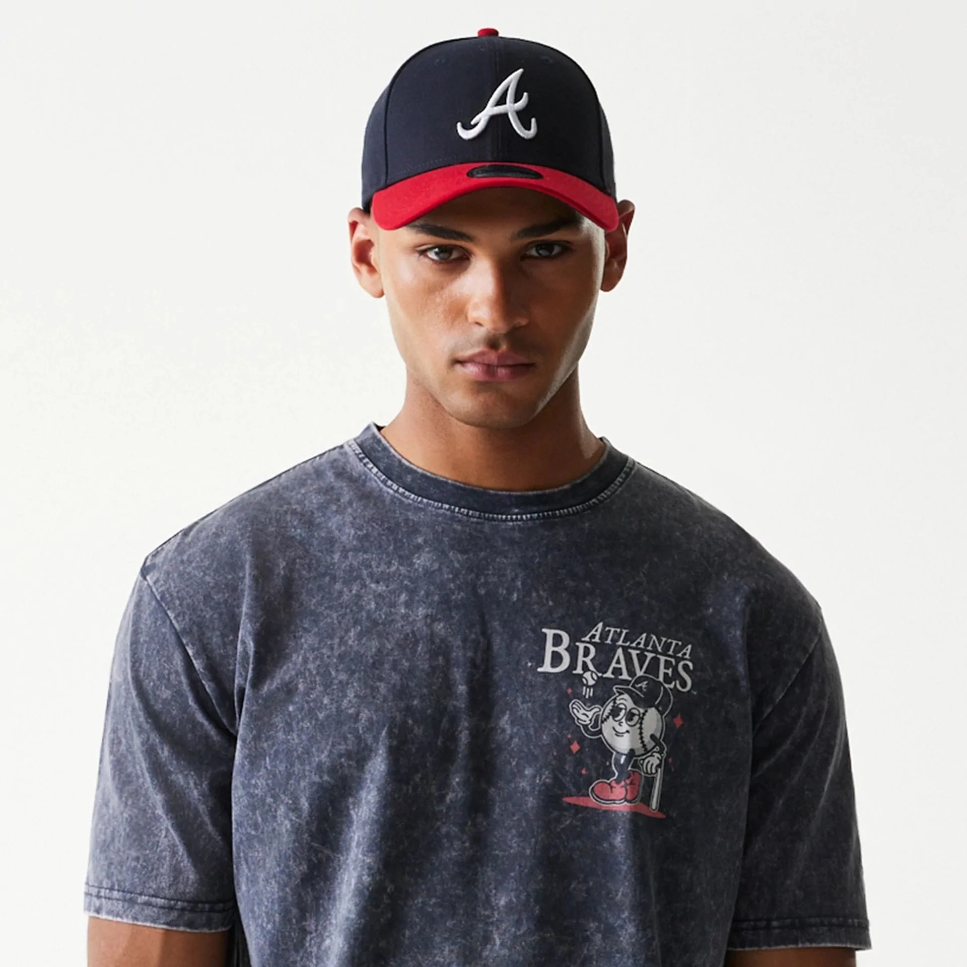 Atlanta Braves MLB Character Navy T-Shirt - Image 5