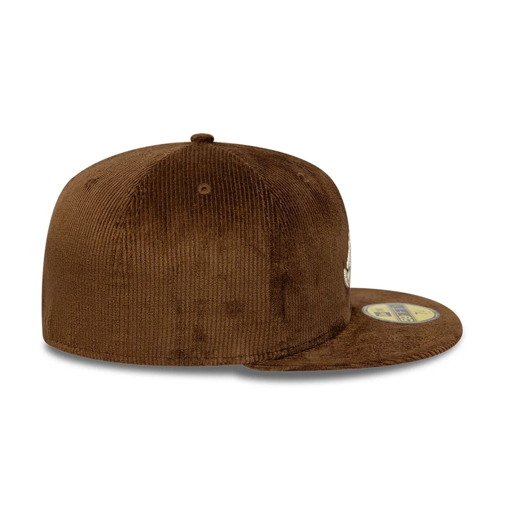 Atlanta Braves MLB Cord Dark Brown 59FIFTY Fitted Cap - Image 6