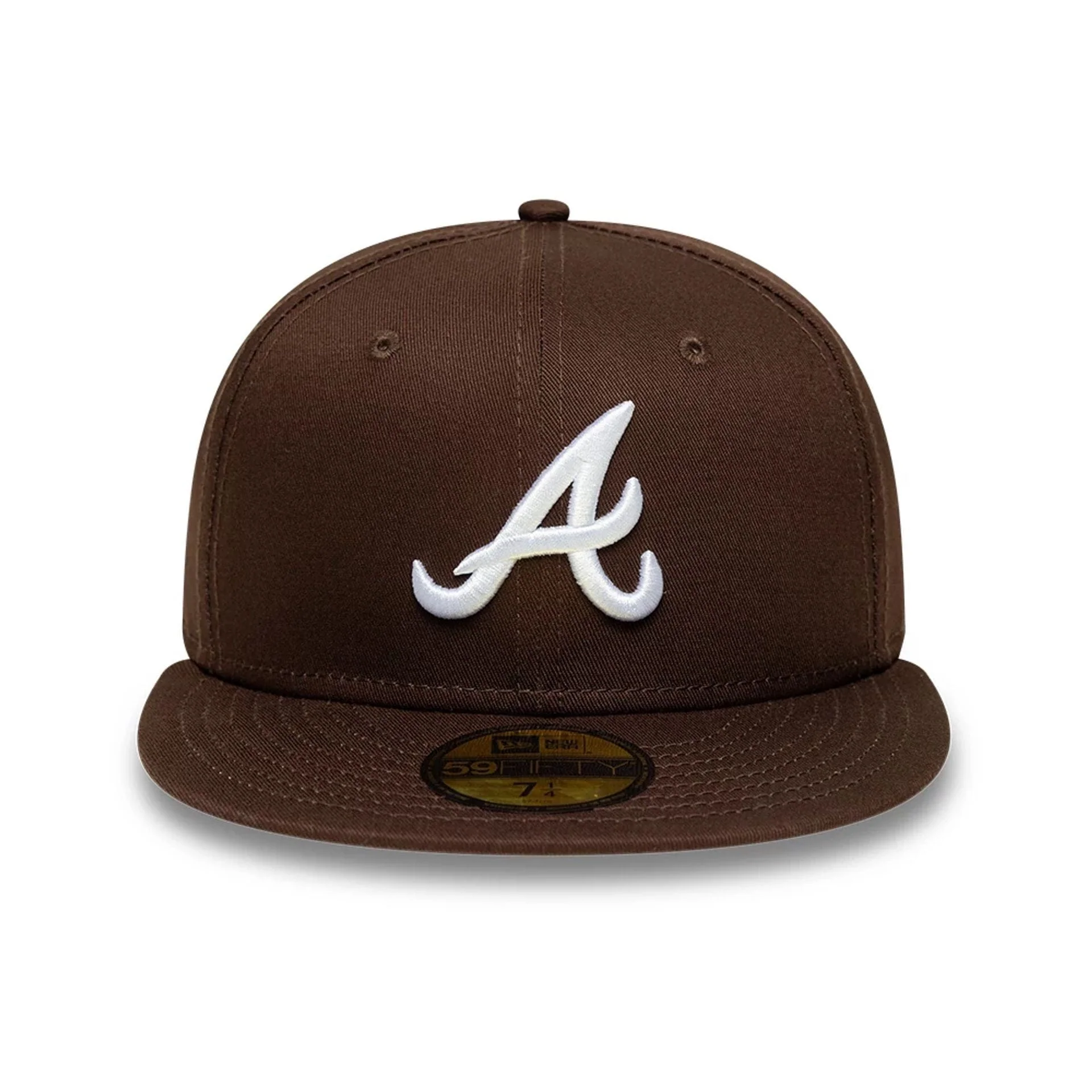 Atlanta Braves MLB Dark Brown 59FIFTY Fitted Cap - Image 3