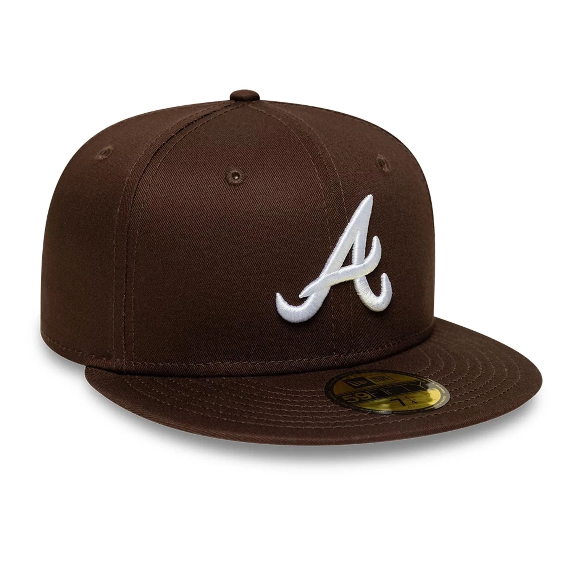 Atlanta Braves MLB Dark Brown 59FIFTY Fitted Cap - Image 4
