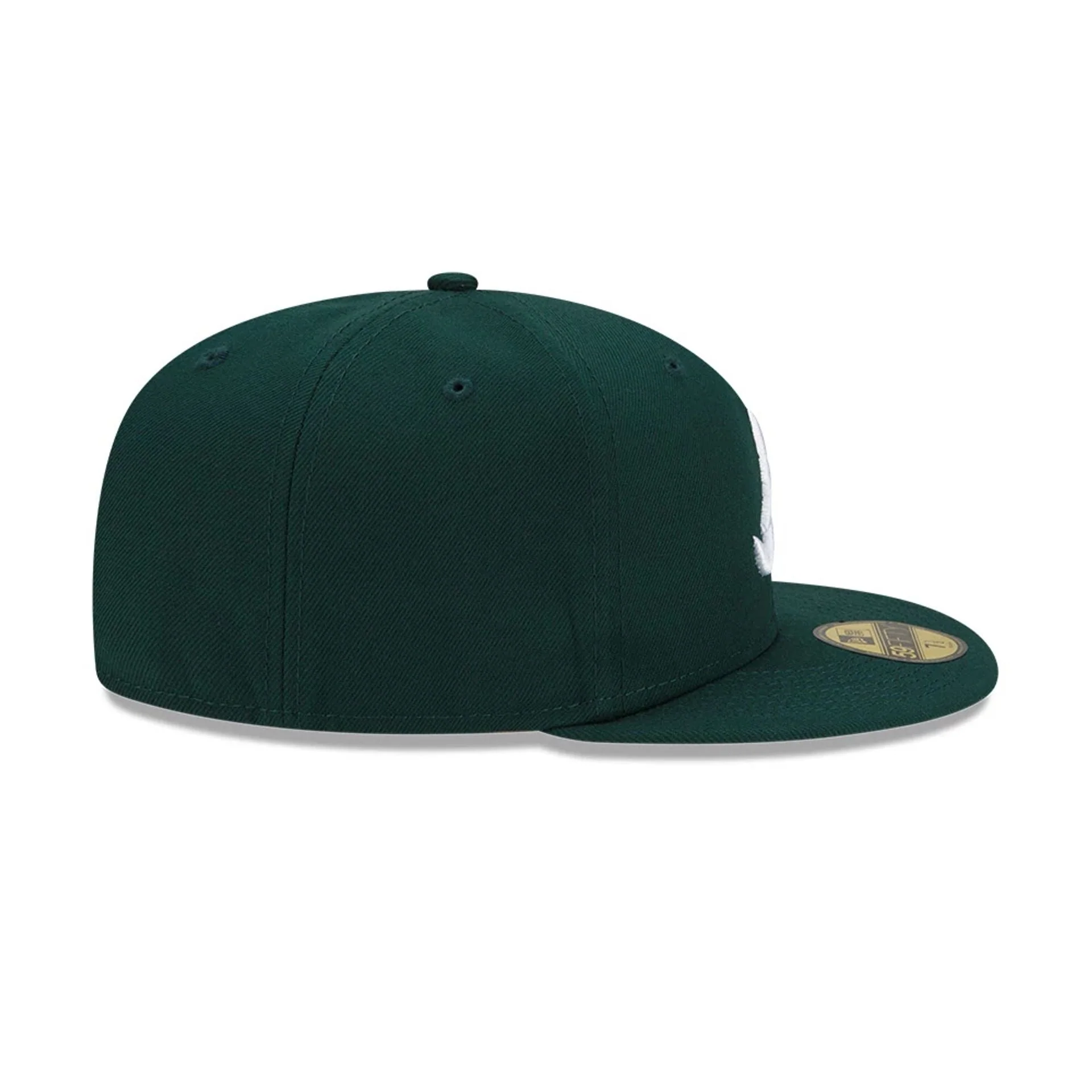 Atlanta Braves MLB Dark Green 59FIFTY Fitted Cap - Image 6
