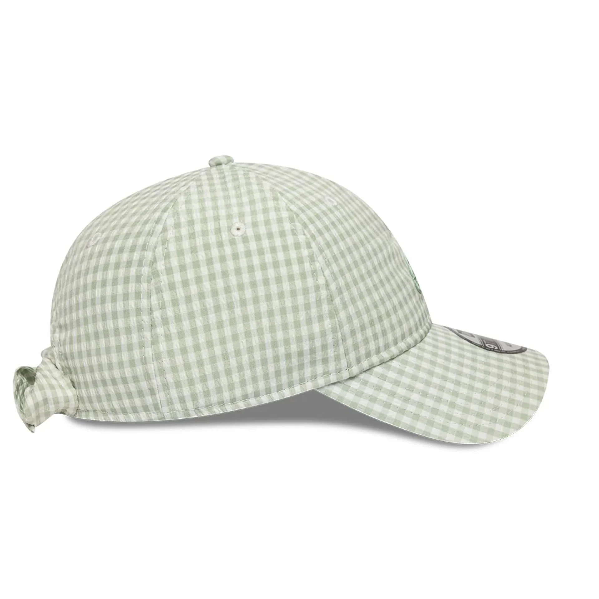 Atlanta Braves MLB Gingham Bowback Pastel Green 9TWENTY Adjustable Cap - Image 6
