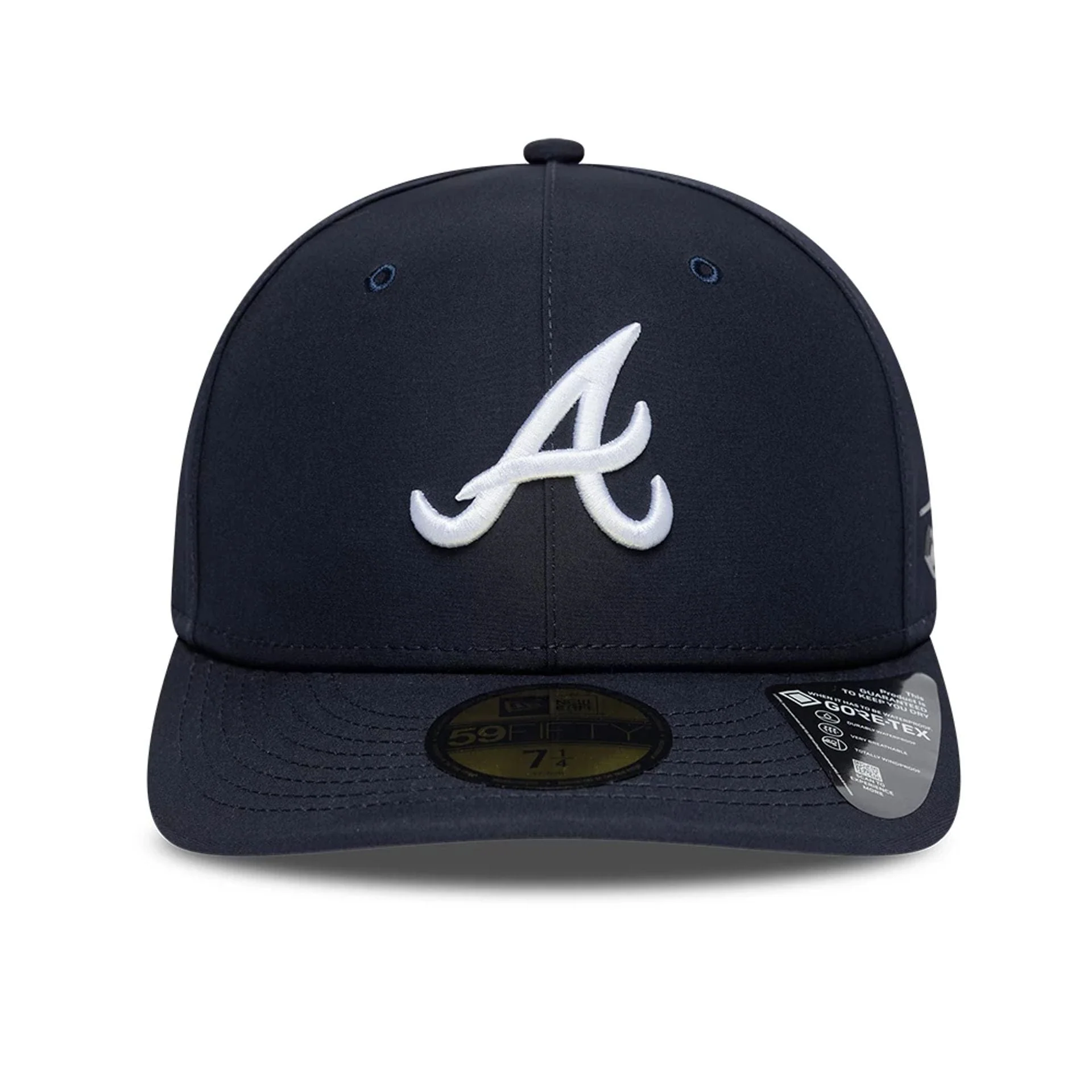 Atlanta Braves MLB Gore-Tex Navy 59FIFTY Fitted Cap - Image 3