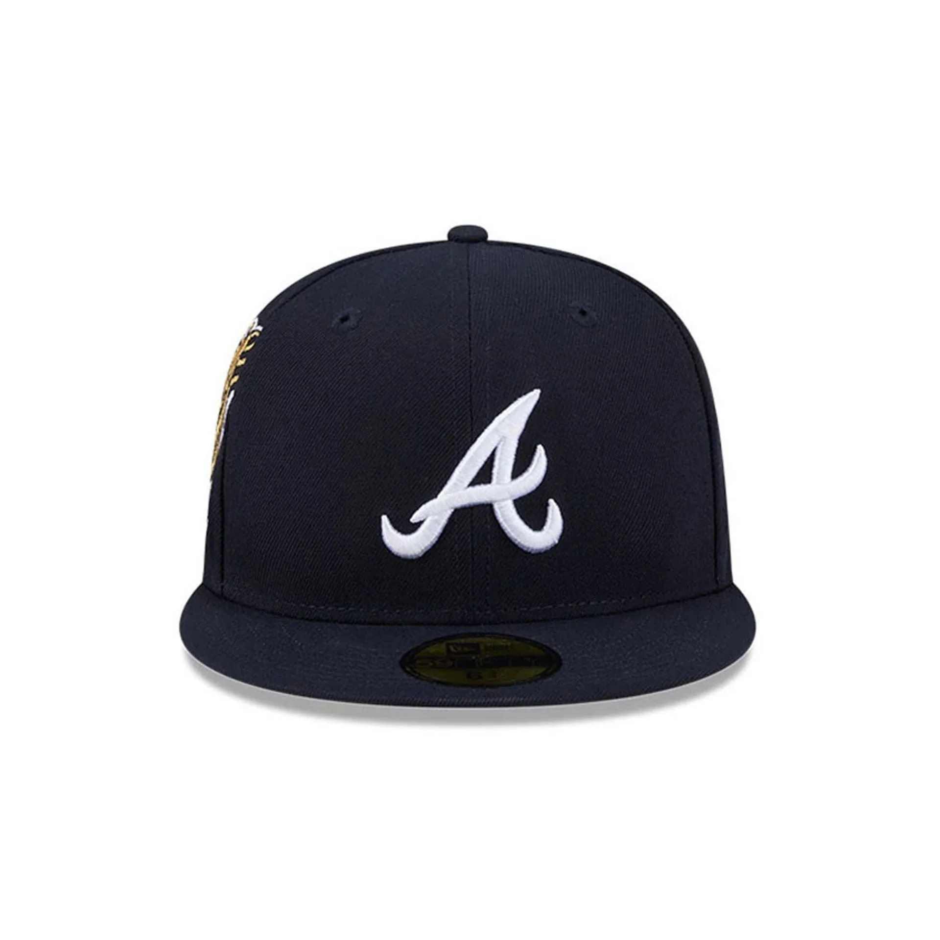 Atlanta Braves MLB Hidden Hit Navy 59FIFTY Fitted Cap - Image 3