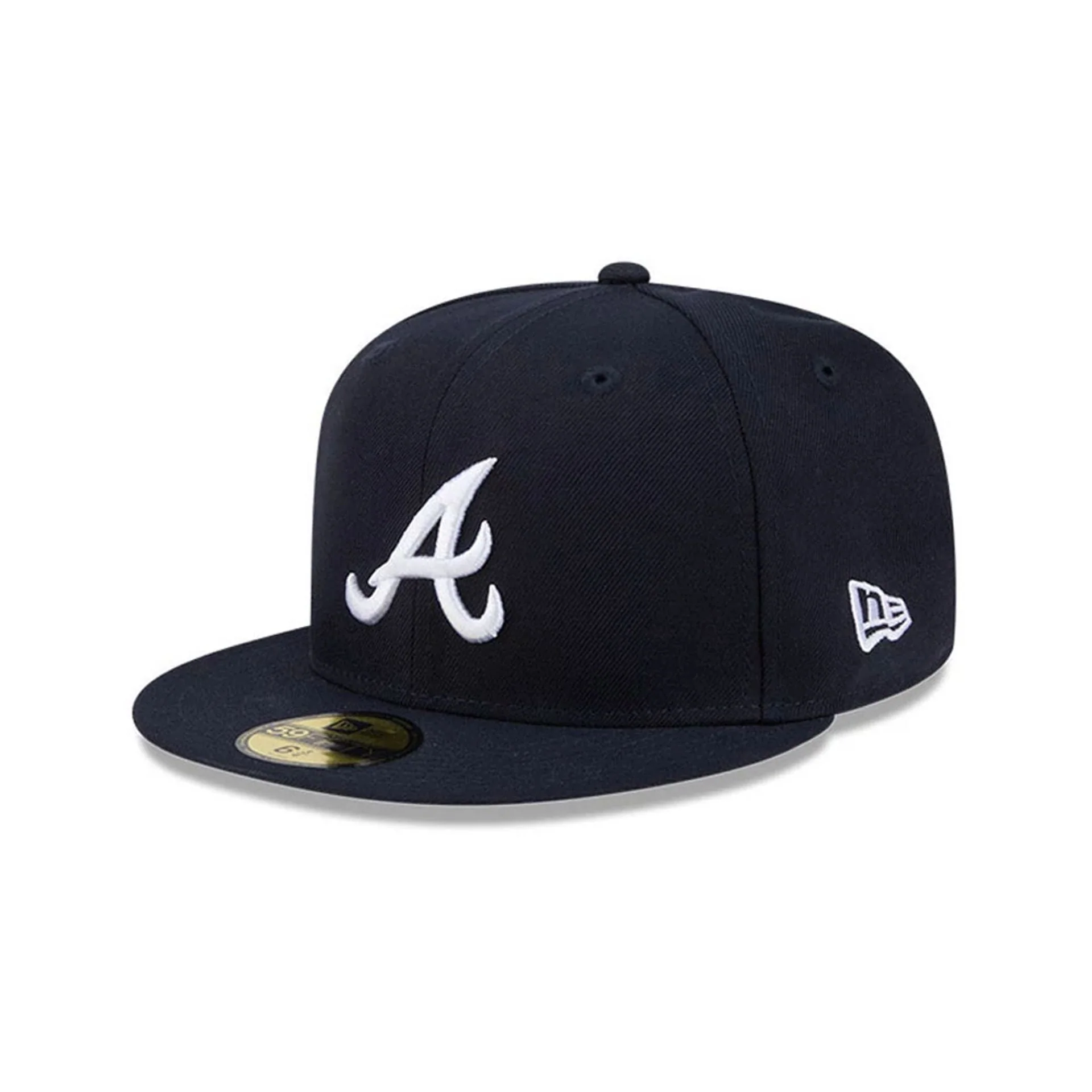 Atlanta Braves MLB Hidden Hit Navy 59FIFTY Fitted Cap - Image 4