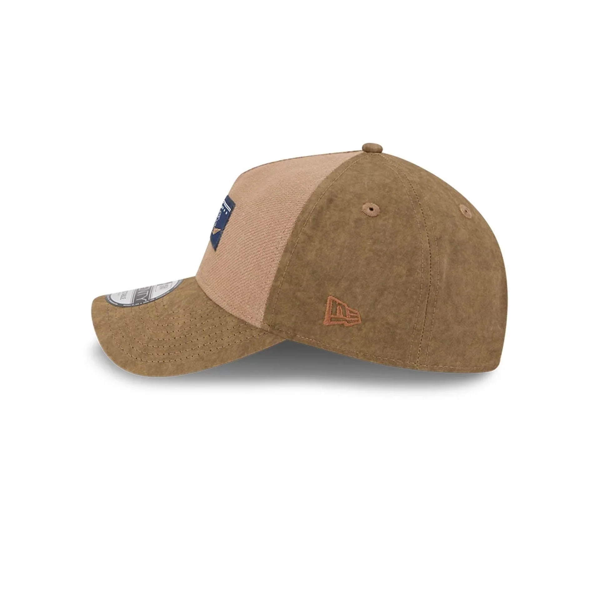 Atlanta Braves MLB Open Brown 9TWENTY A-Frame Adjustable Cap - Image 4