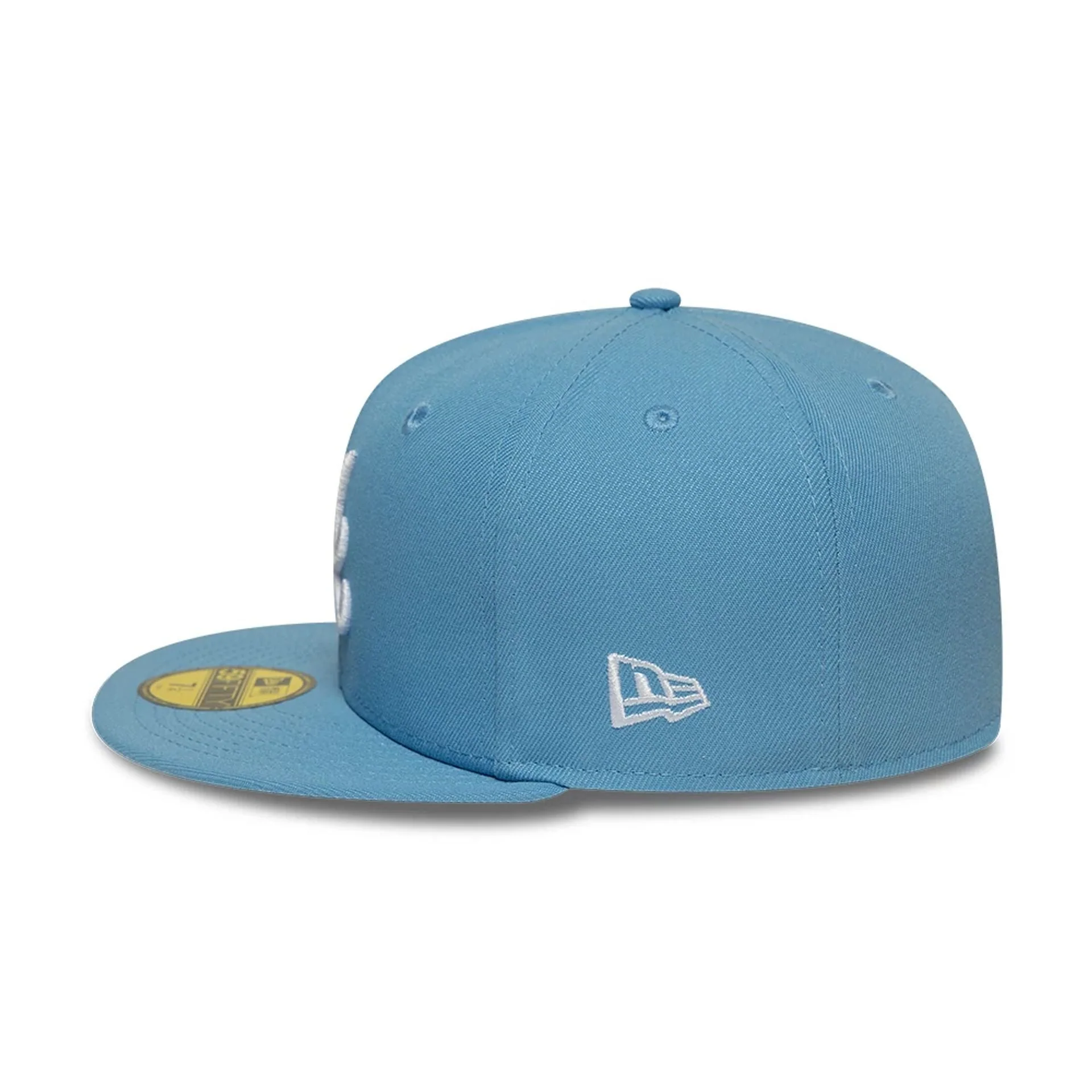 Atlanta Braves MLB Pastel Blue 59FIFTY Fitted Cap - Image 6