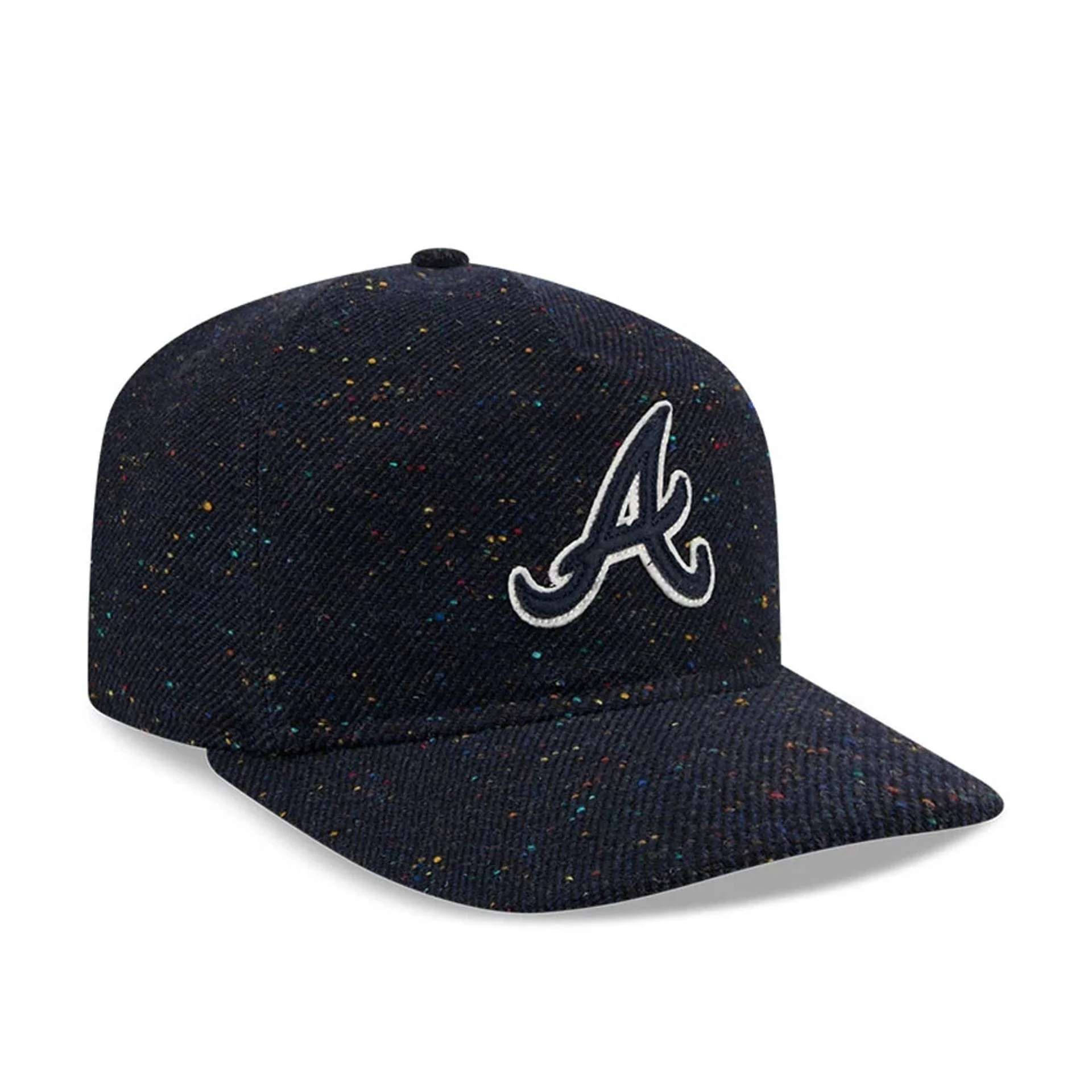 Atlanta Braves MLB Speckled Wool Navy 19TWENTY Adjustable Cap - Image 5