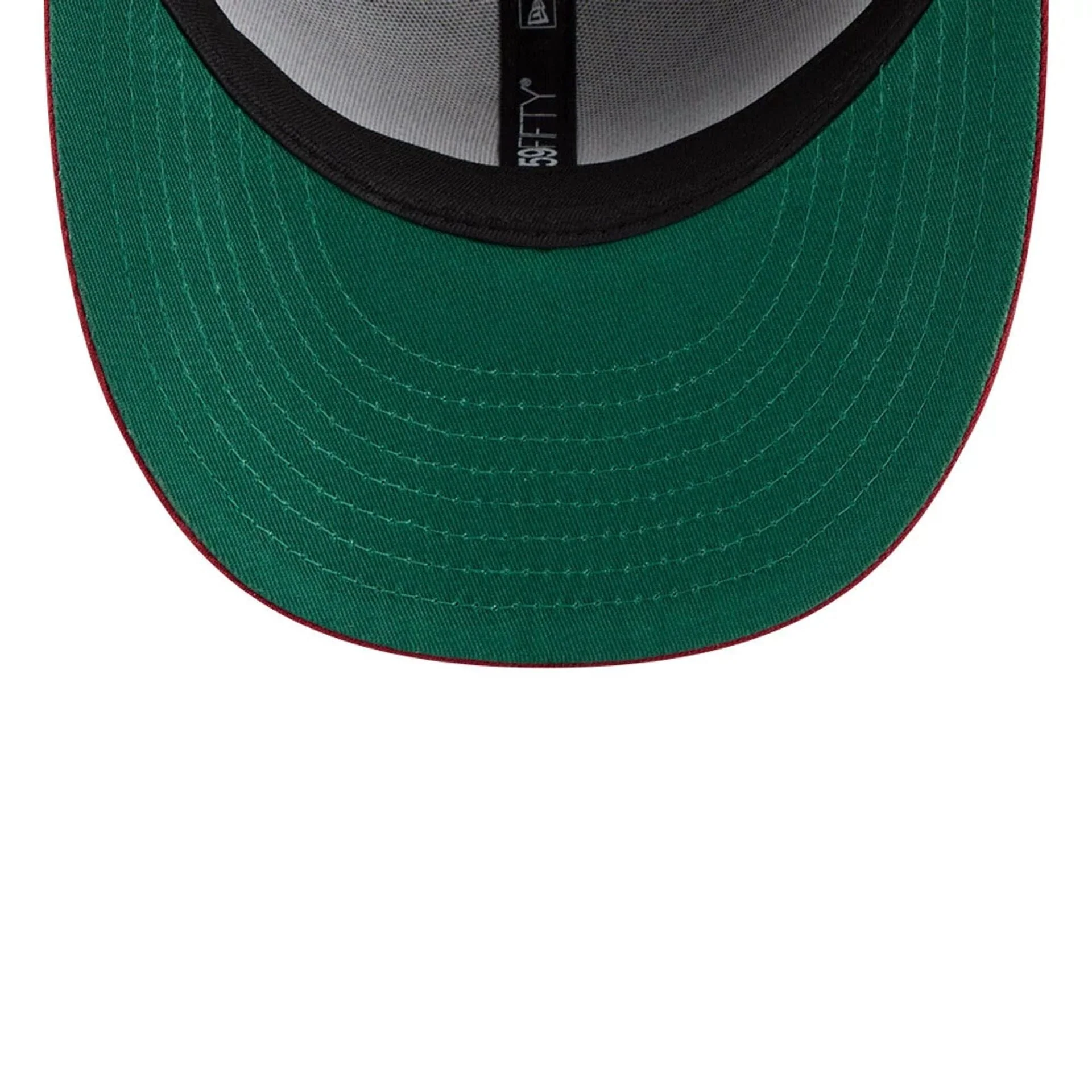 Atlanta Braves MLB Team Cards Black 59FIFTY Fitted Cap - Image 2