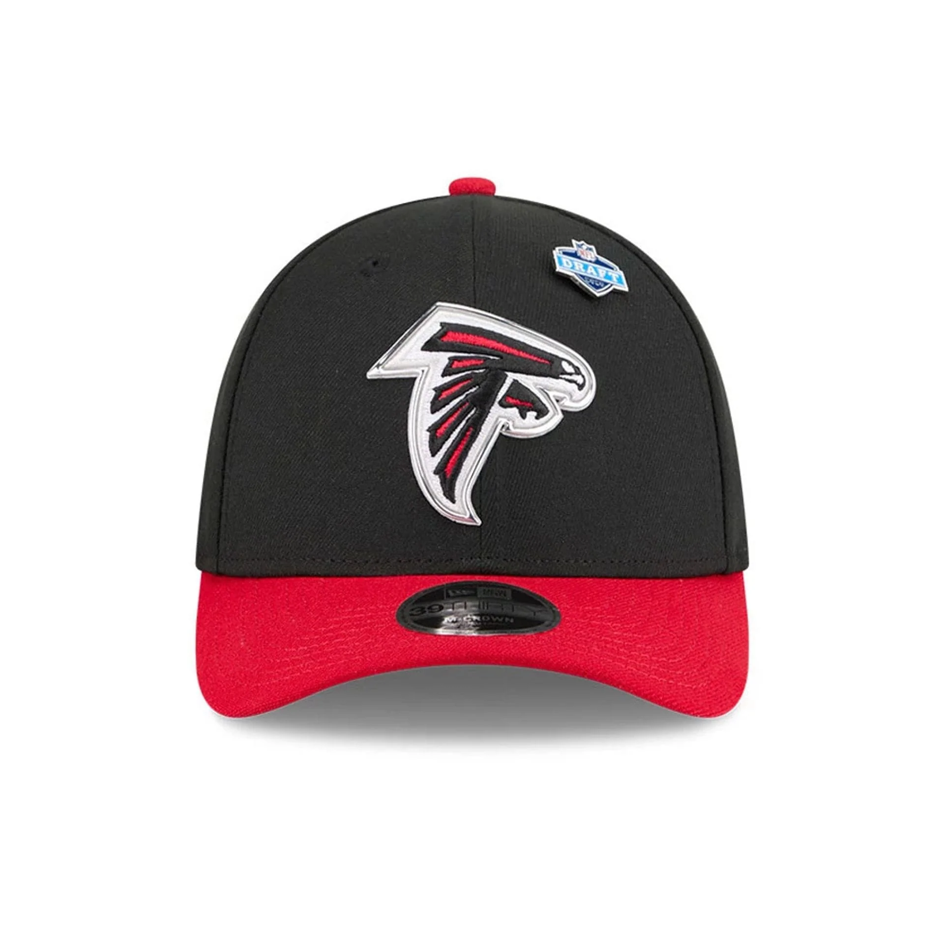 Atlanta Falcons NFL Draft 2026 Black 39THIRTY M-Crown Stretch Fit Cap - Image 3