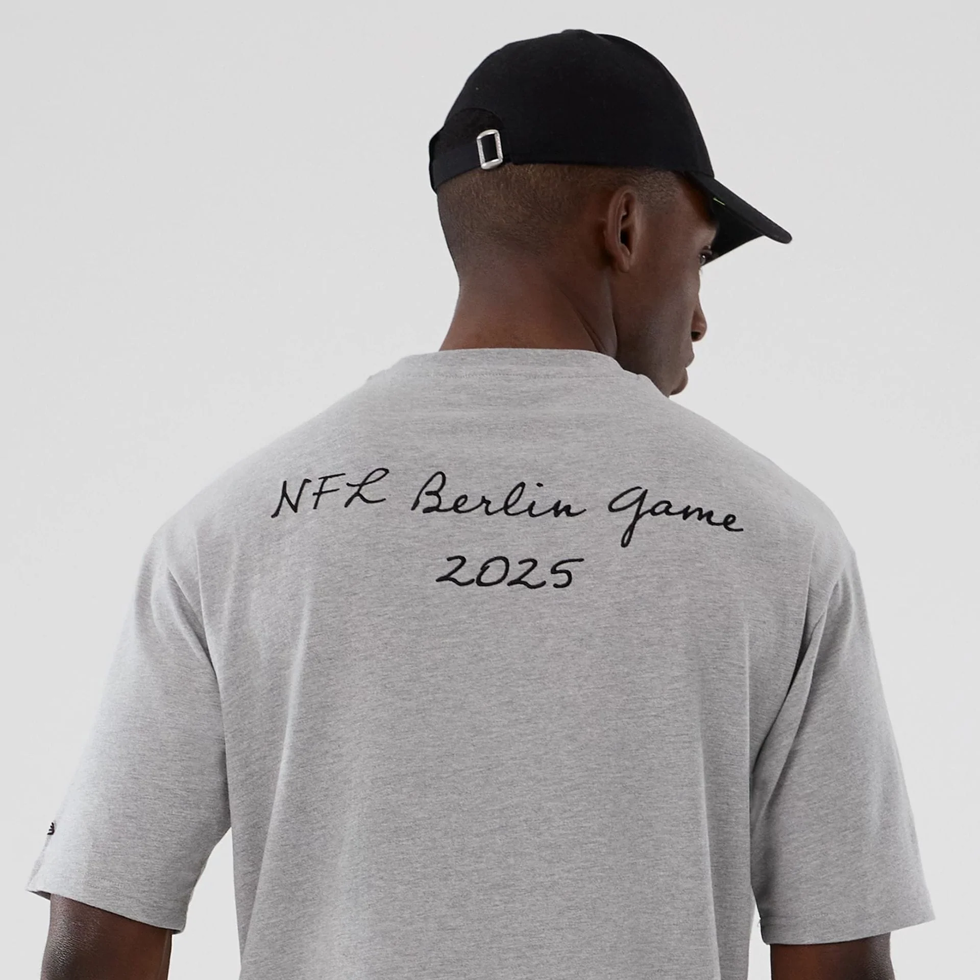 Atlanta Falcons NFL International Series Games 2025 Grey Premium T-Shirt - Image 6