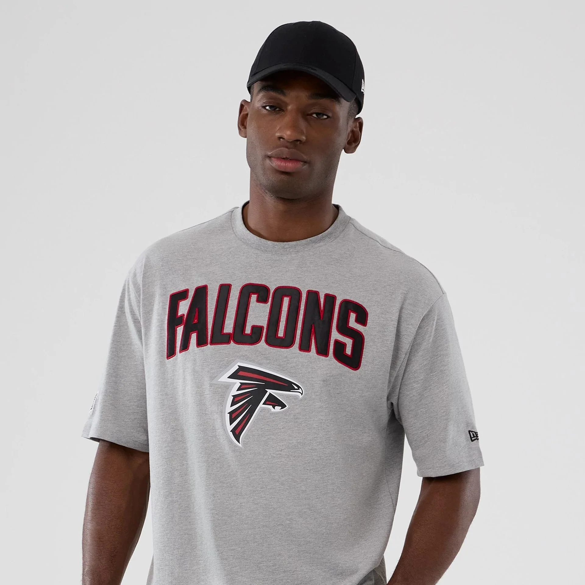Atlanta Falcons NFL International Series Games 2025 Grey Premium T-Shirt - Image 7