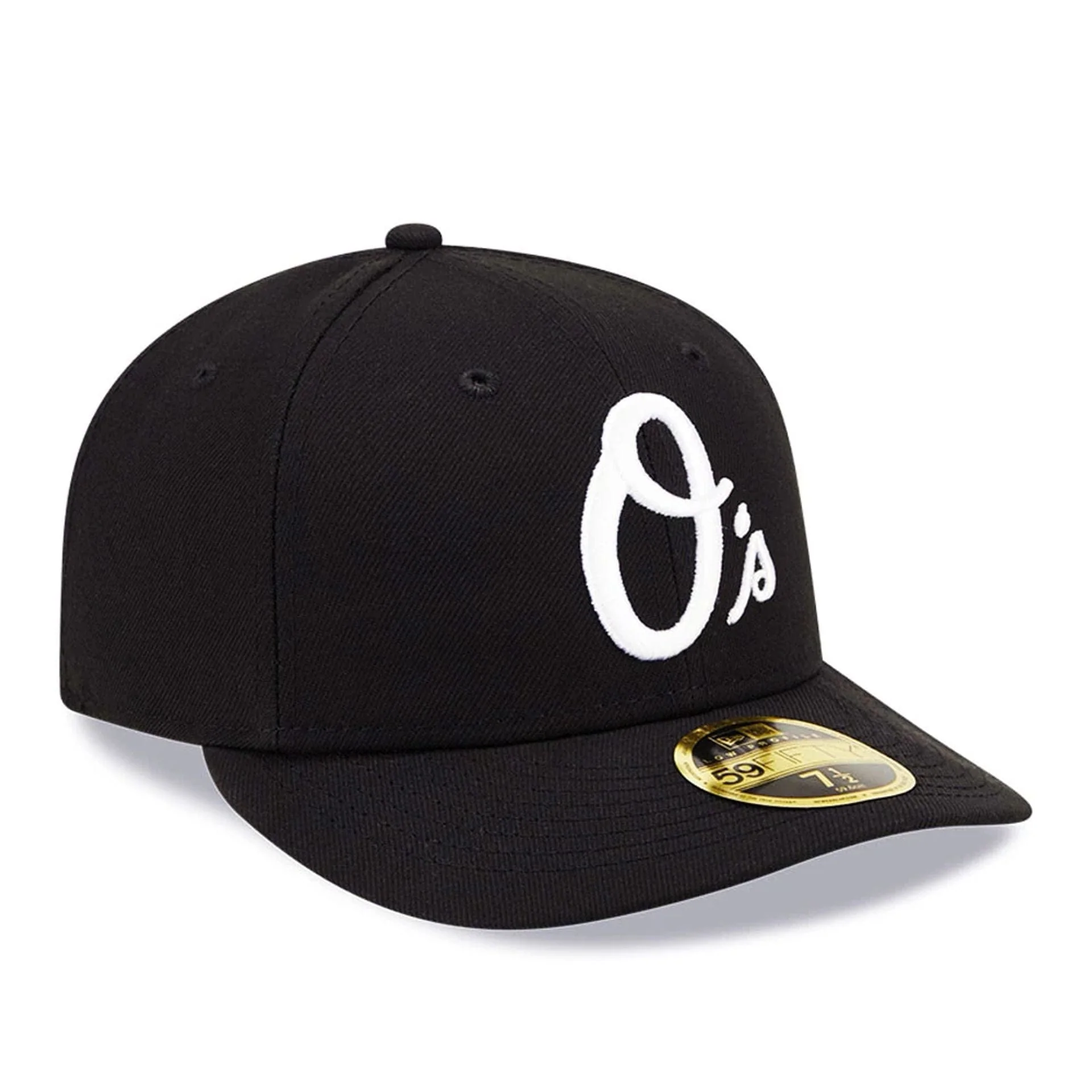 Baltimore Orioles MLB Black Low Profile 59FIFTY Fitted Cap - Image 4