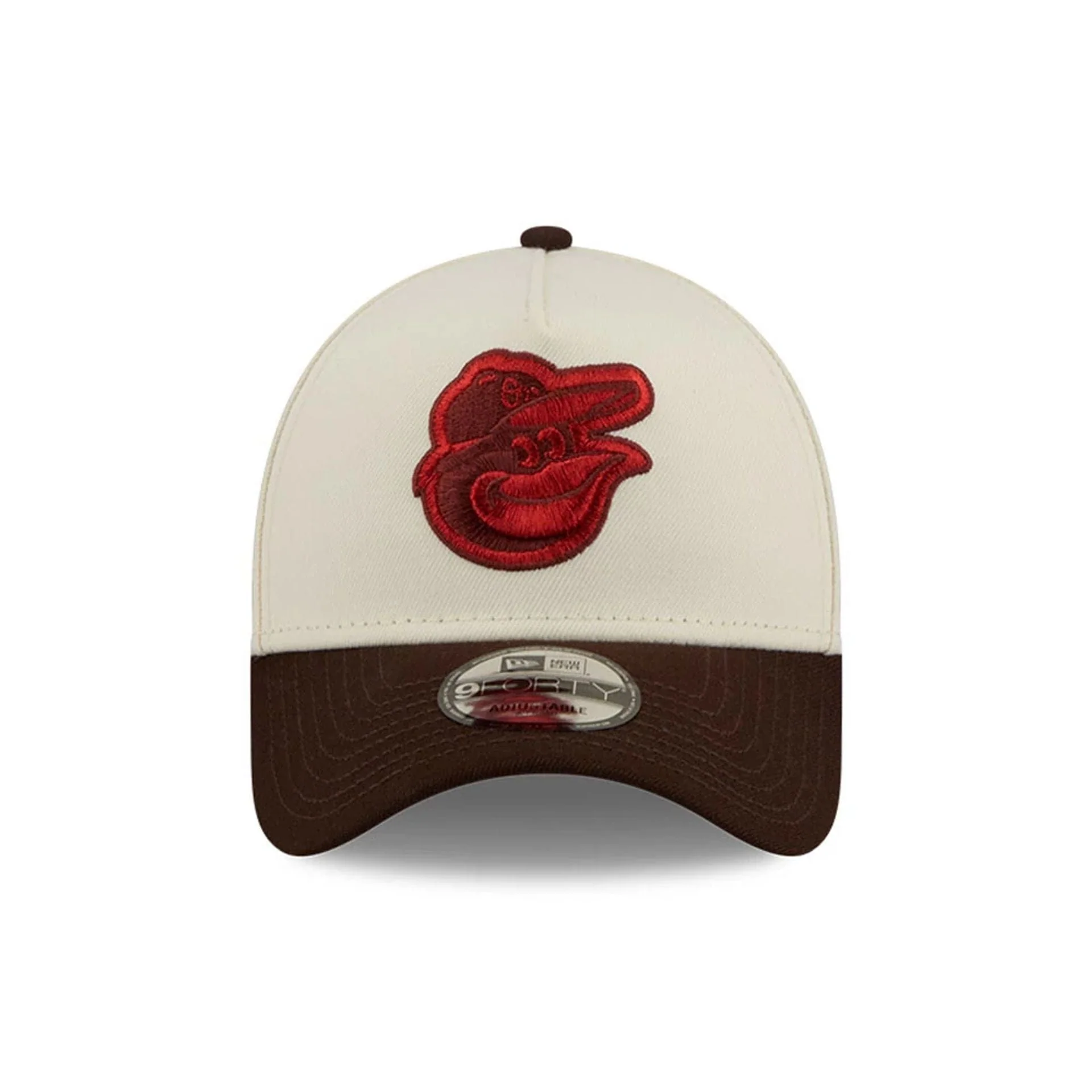 Baltimore Orioles MLB City Script Cream 9FORTY A-Frame Adjustable Cap - Image 3