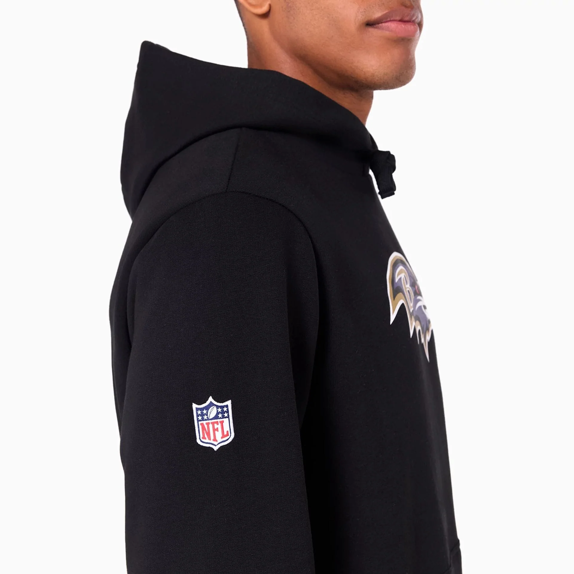 Baltimore Ravens NFL Black Pullover Hoodie - Image 4