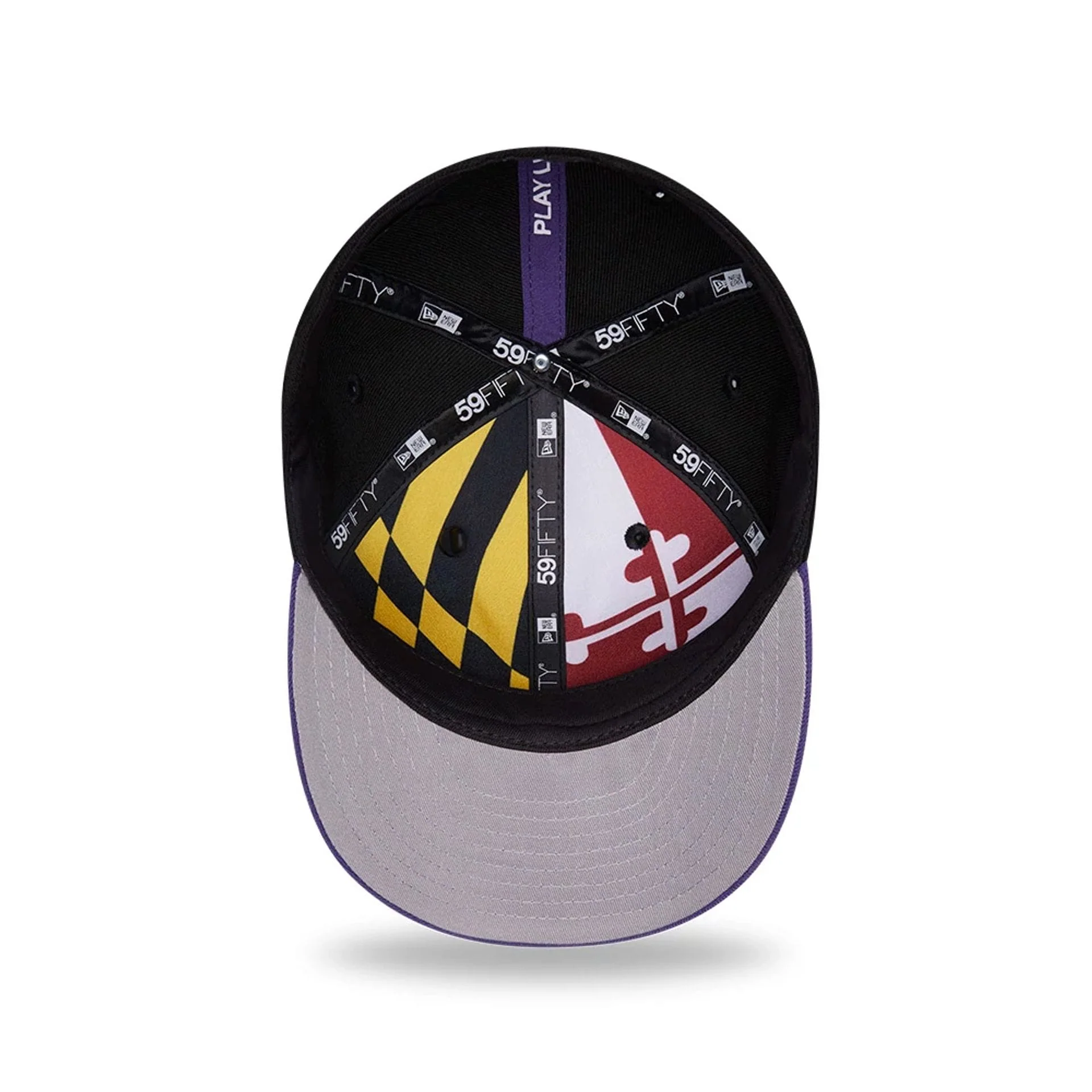 Baltimore Ravens NFL Draft 2026 Black 59FIFTY Fitted Cap - Image 2