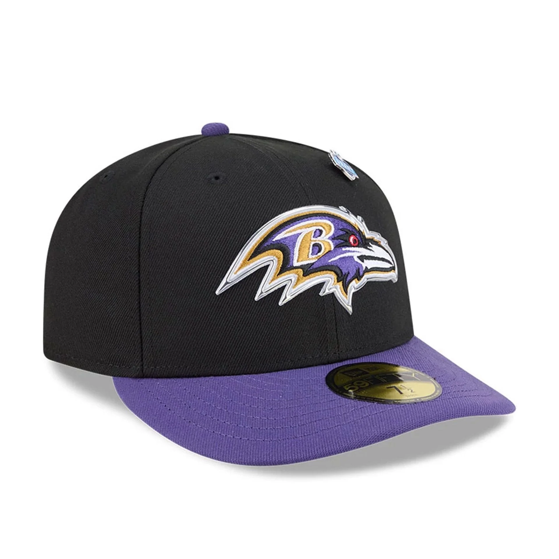 Baltimore Ravens NFL Draft 2026 Black 59FIFTY Fitted Cap - Image 4