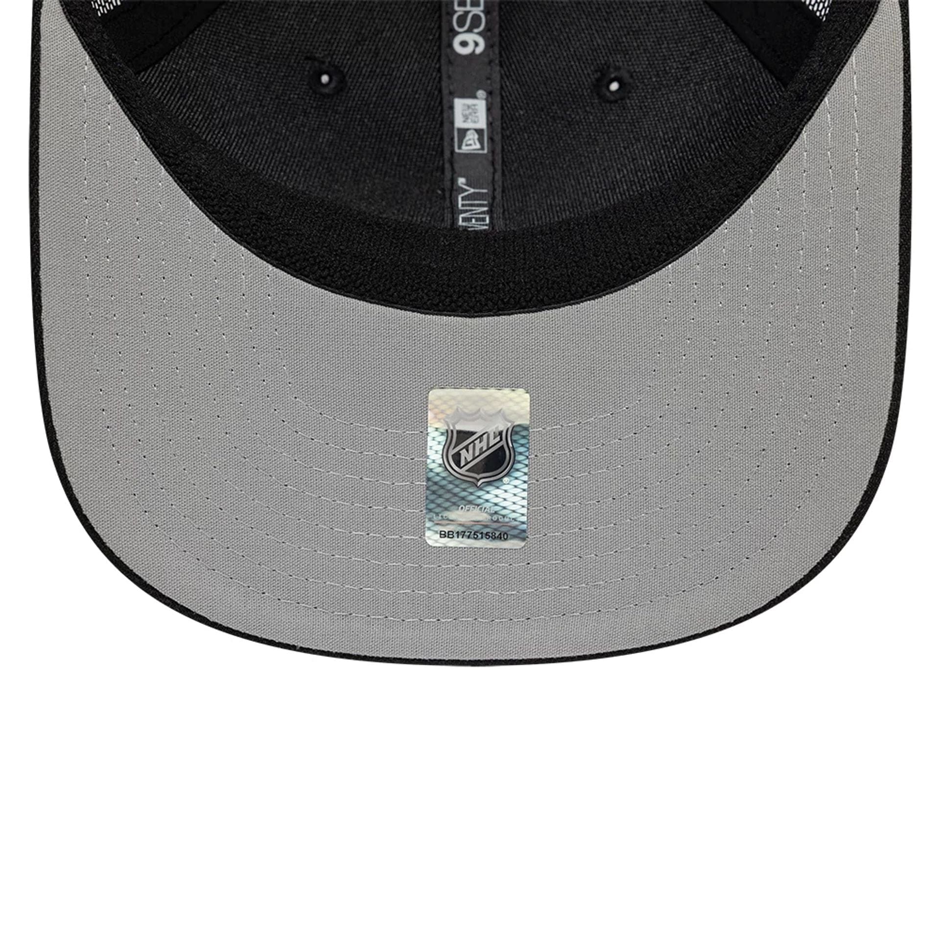 Boston Bruins NHL Evergreen Black 9SEVENTY Stretch Snap Adjustable Cap - Image 2
