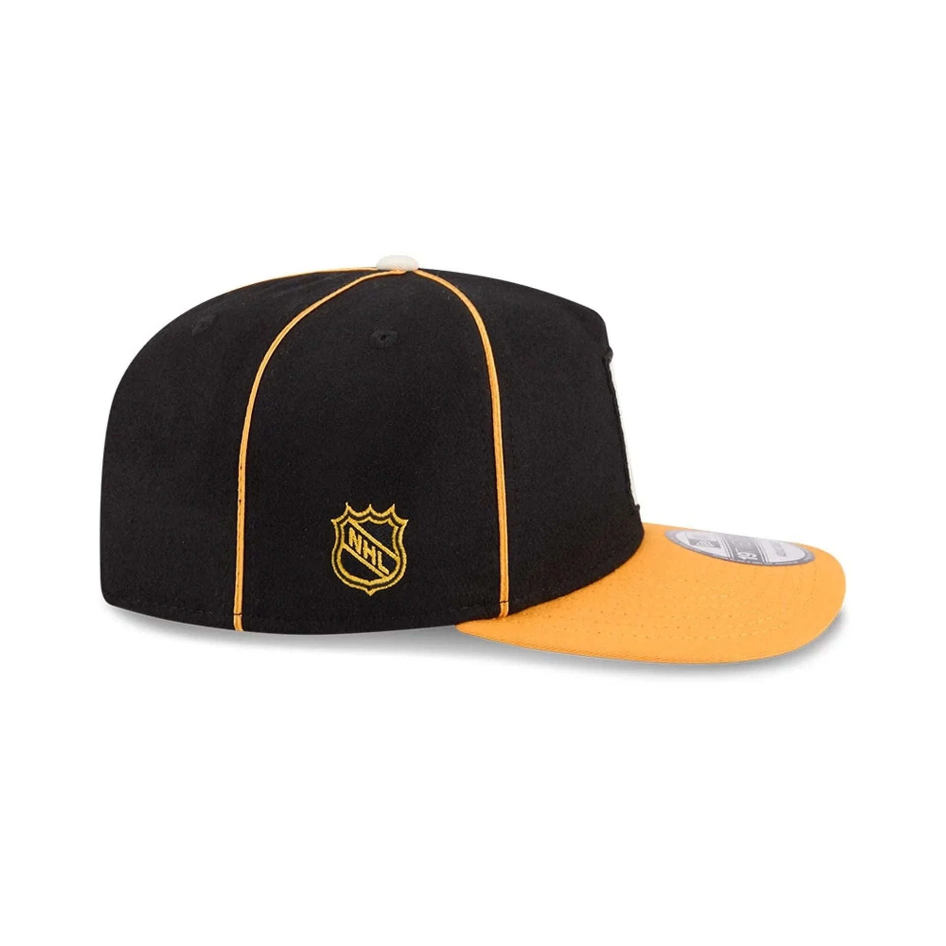 Boston Bruins NHL Felt Logo Black 19TWENTY Adjustable Cap - Image 5