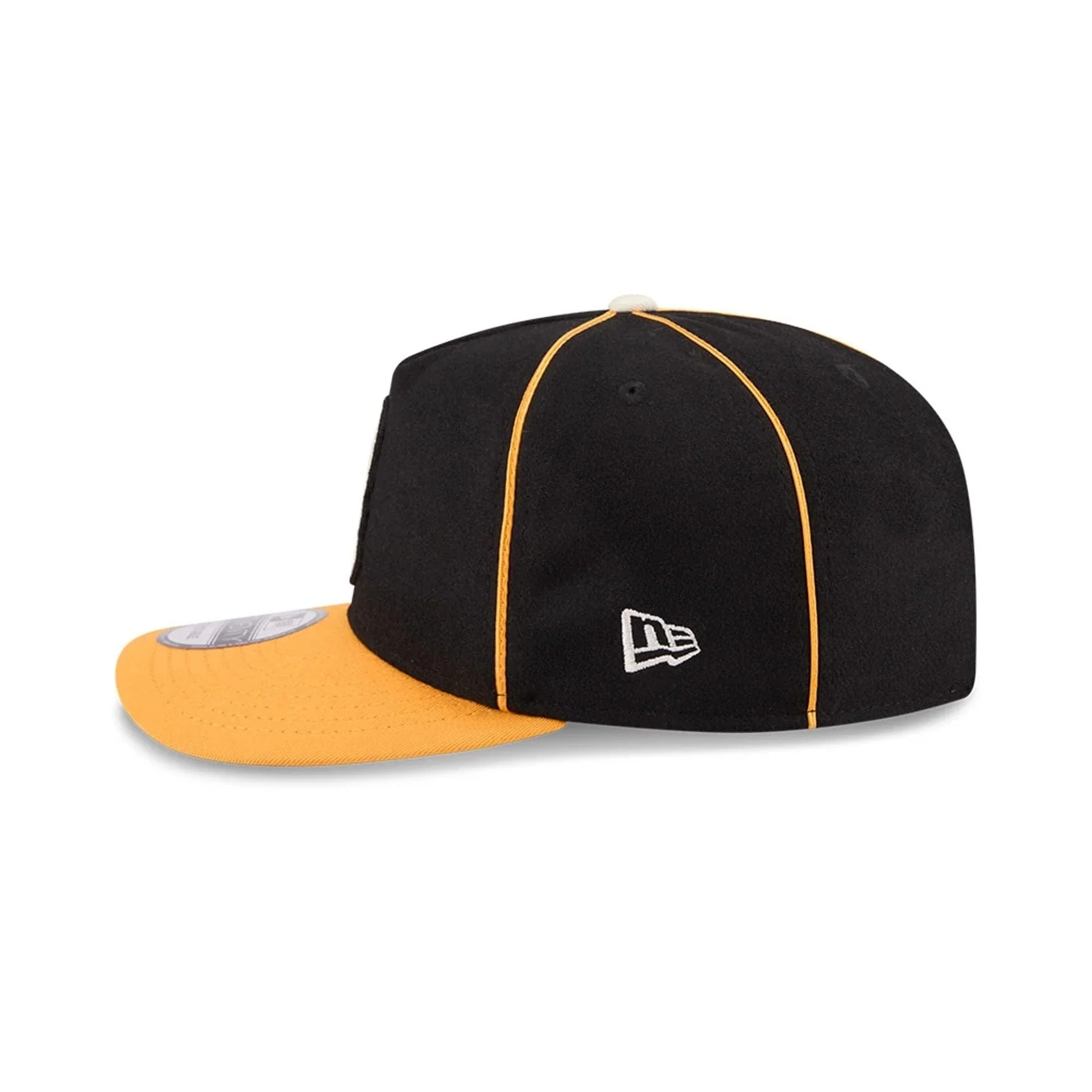 Boston Bruins NHL Felt Logo Black 19TWENTY Adjustable Cap - Image 6
