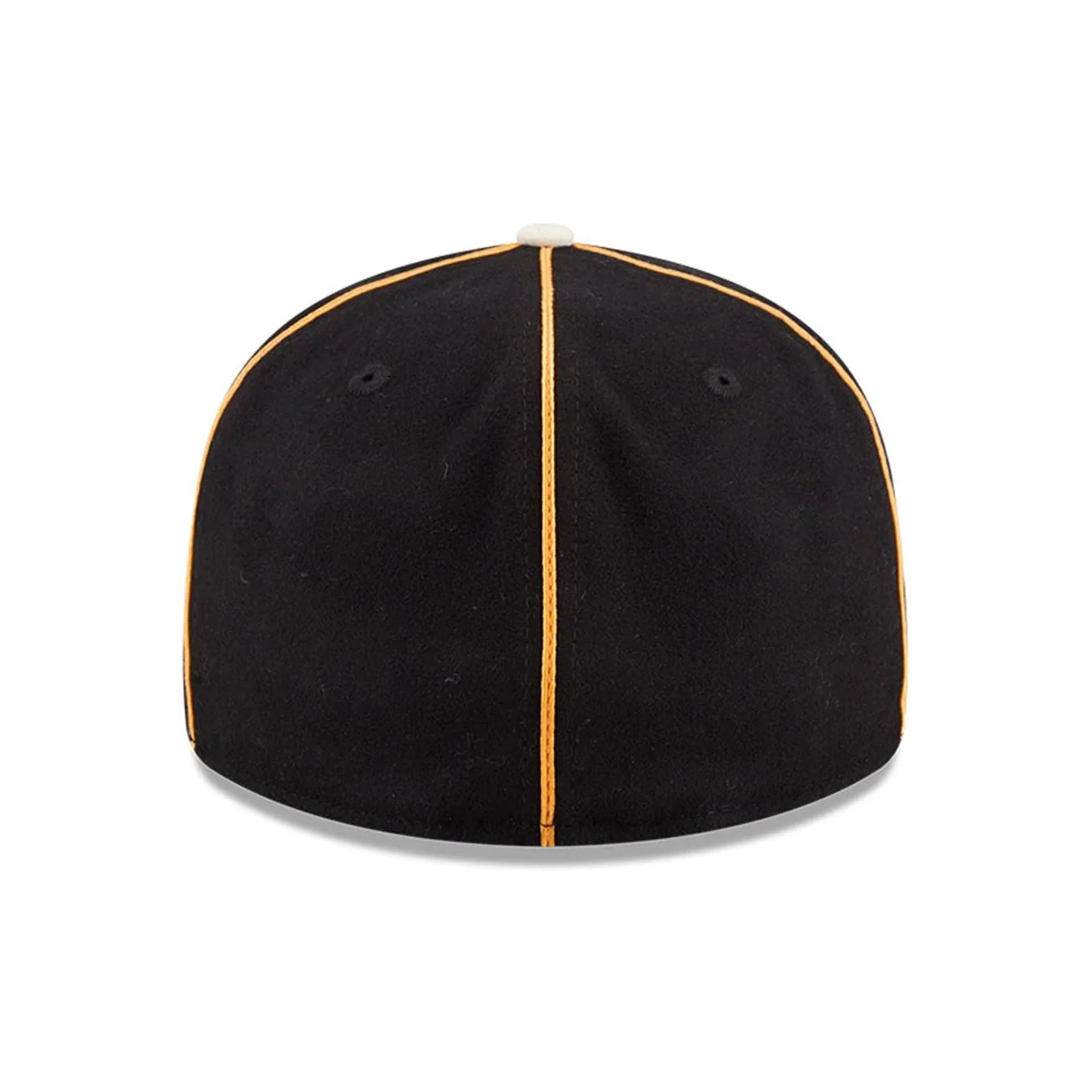 Boston Bruins NHL Felt Logo Black Retro Crown 59FIFTY Fitted Cap - Image 7