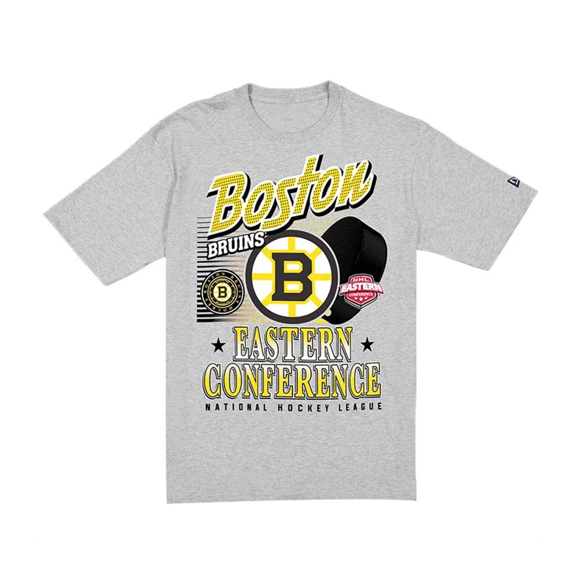 Boston Bruins NHL Sport Classic Grey T-Shirt - Image 6