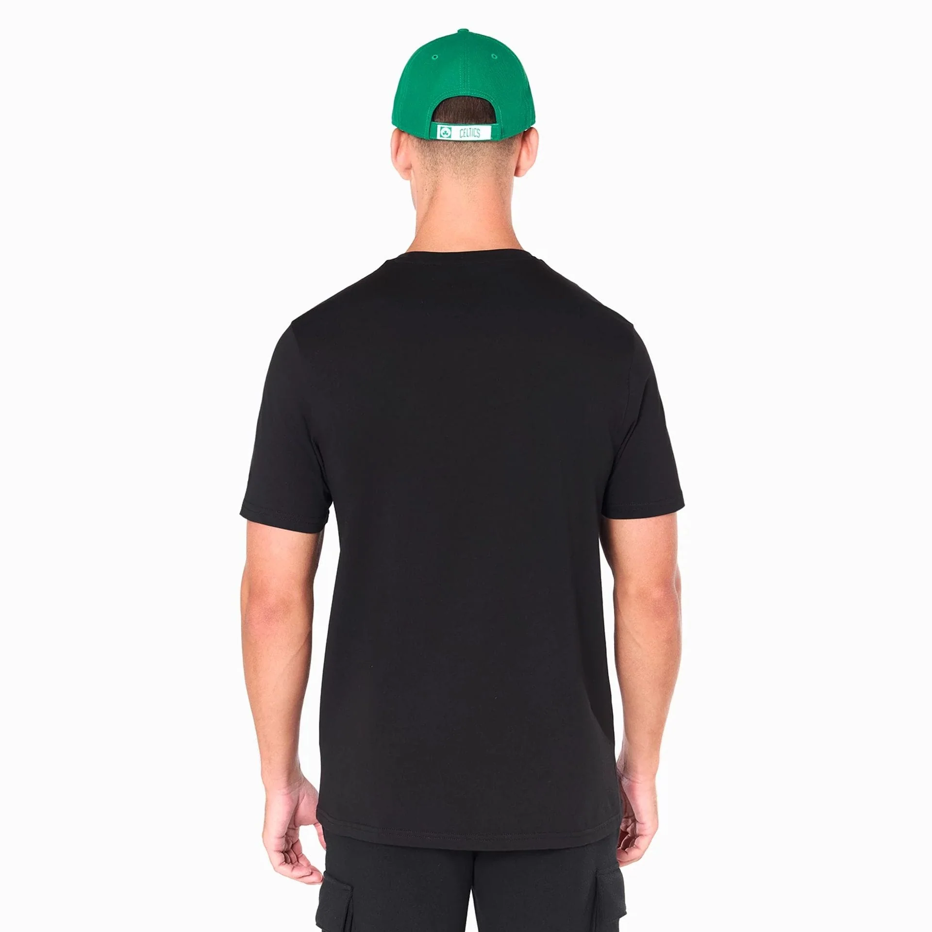 Boston Celtics NBA Black T-Shirt - Image 7