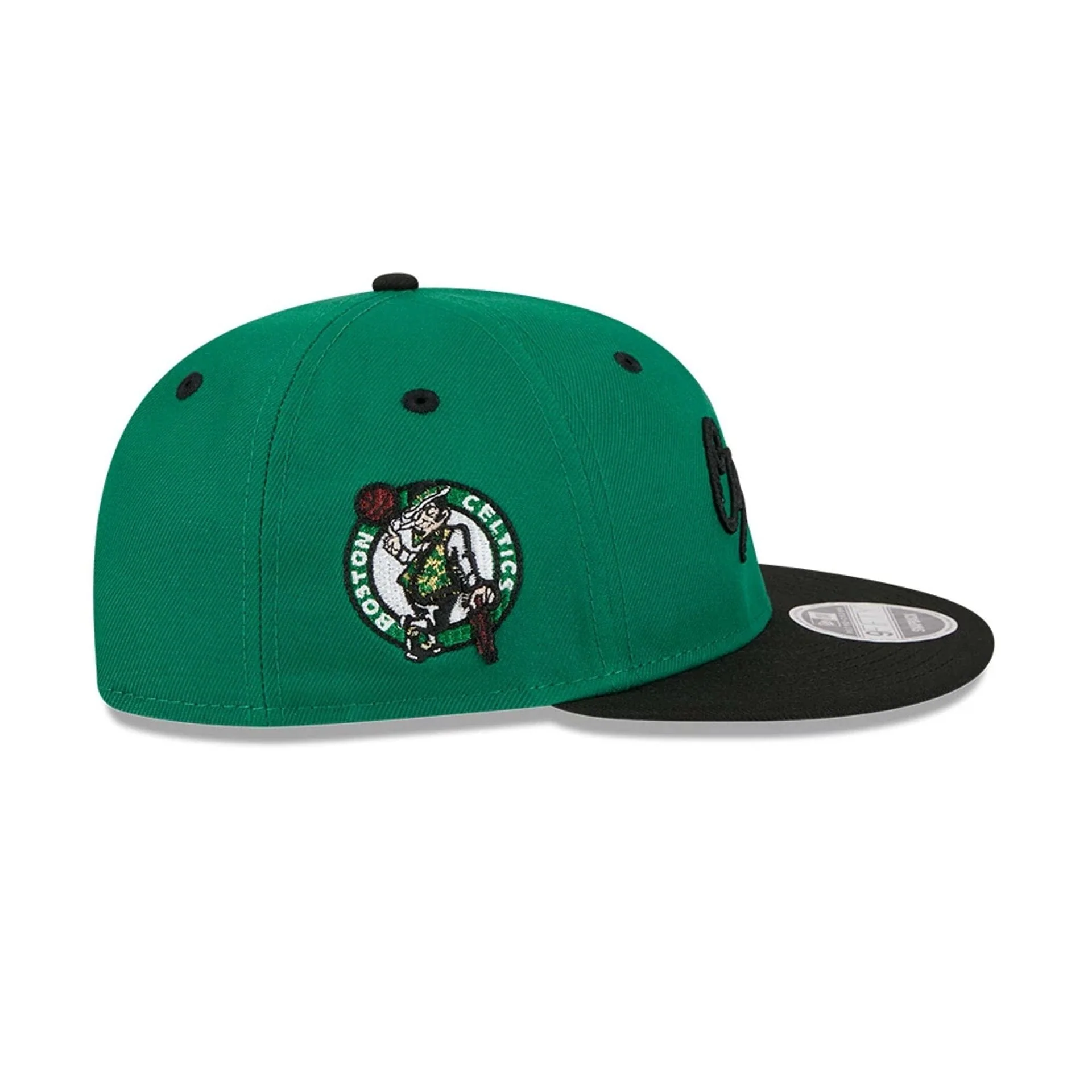 Boston Celtics NBA Chainstitch Script Green Retro Crown 9FIFTY Adjustable Cap - Image 5