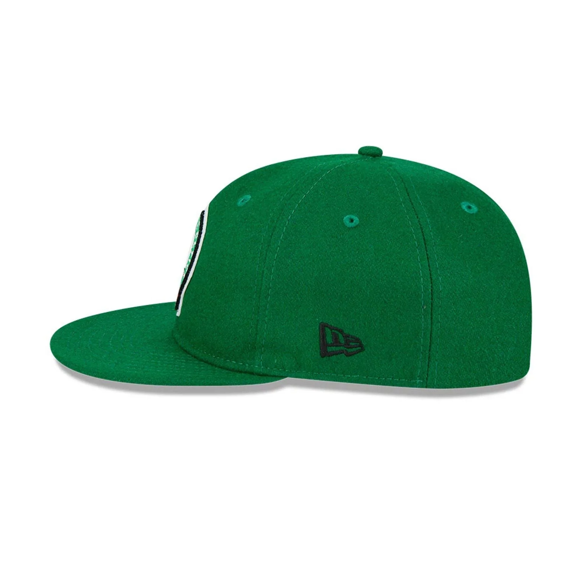 Boston Celtics NBA Chenille Woven Green Retro Crown 9FIFTY Adjustable Cap - Image 7