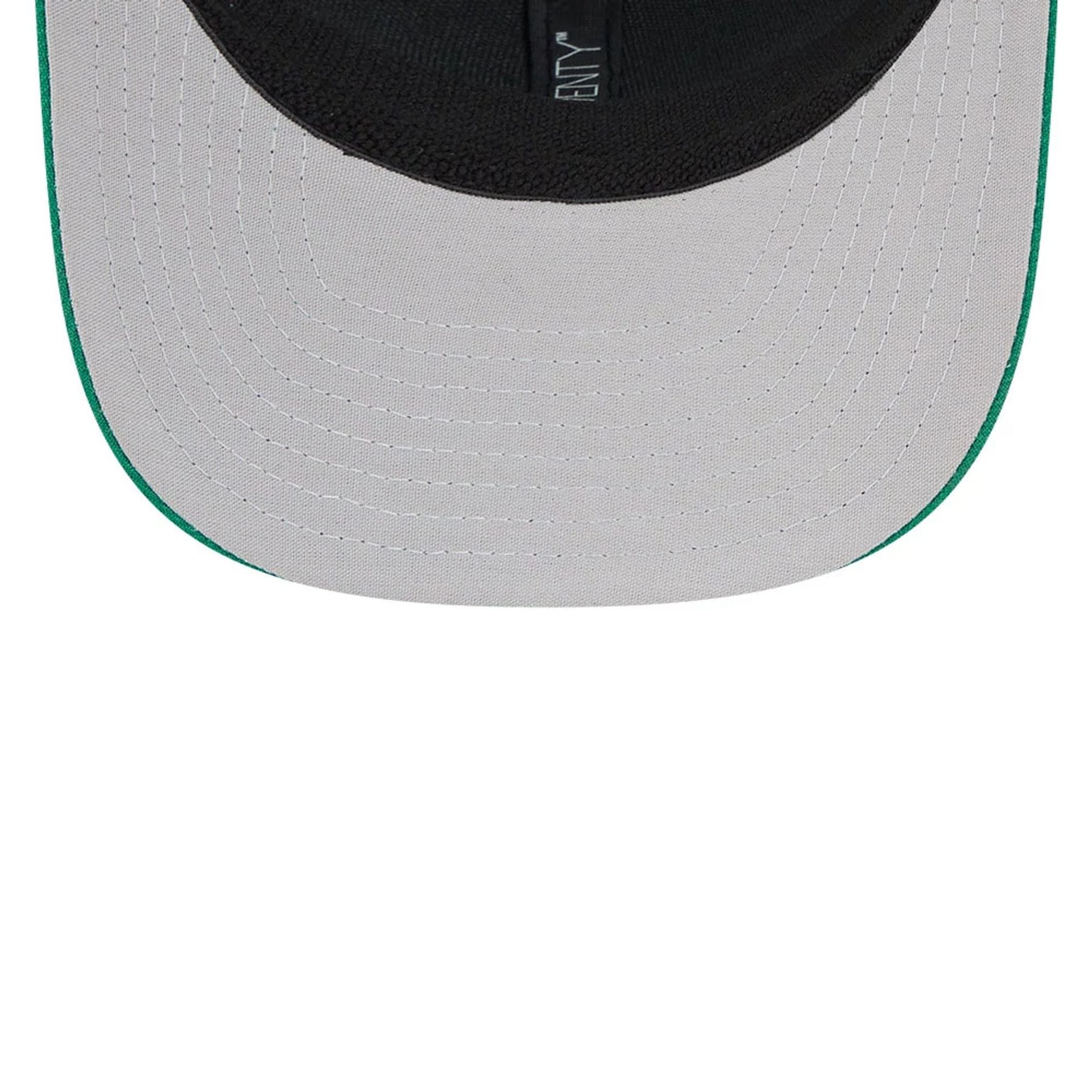 Boston Celtics NBA Evergreen Green 9SEVENTY Stretch Snap Adjustable Cap - Image 2