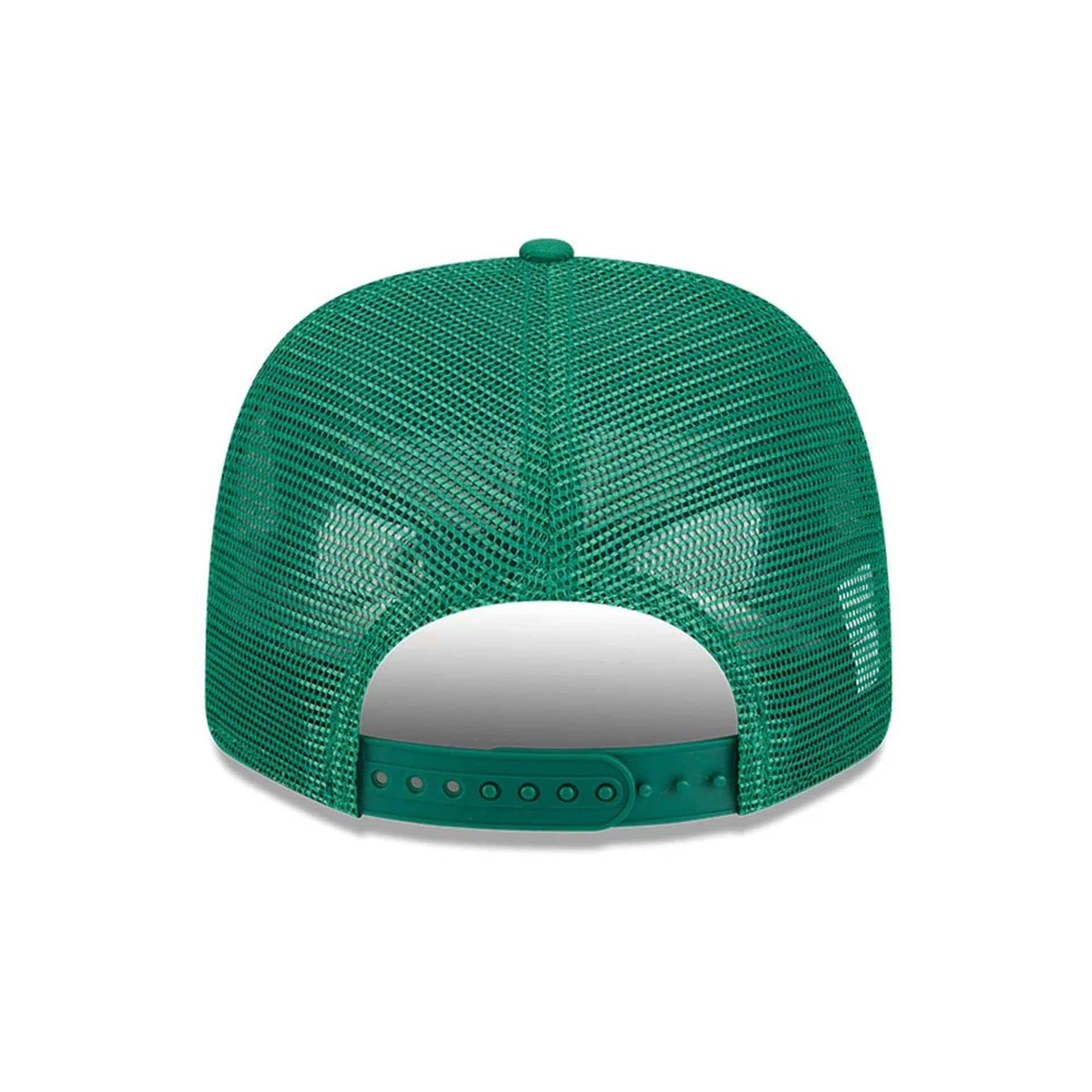 Boston Celtics NBA Evergreen Green 9SEVENTY Stretch Snap Adjustable Cap - Image 6