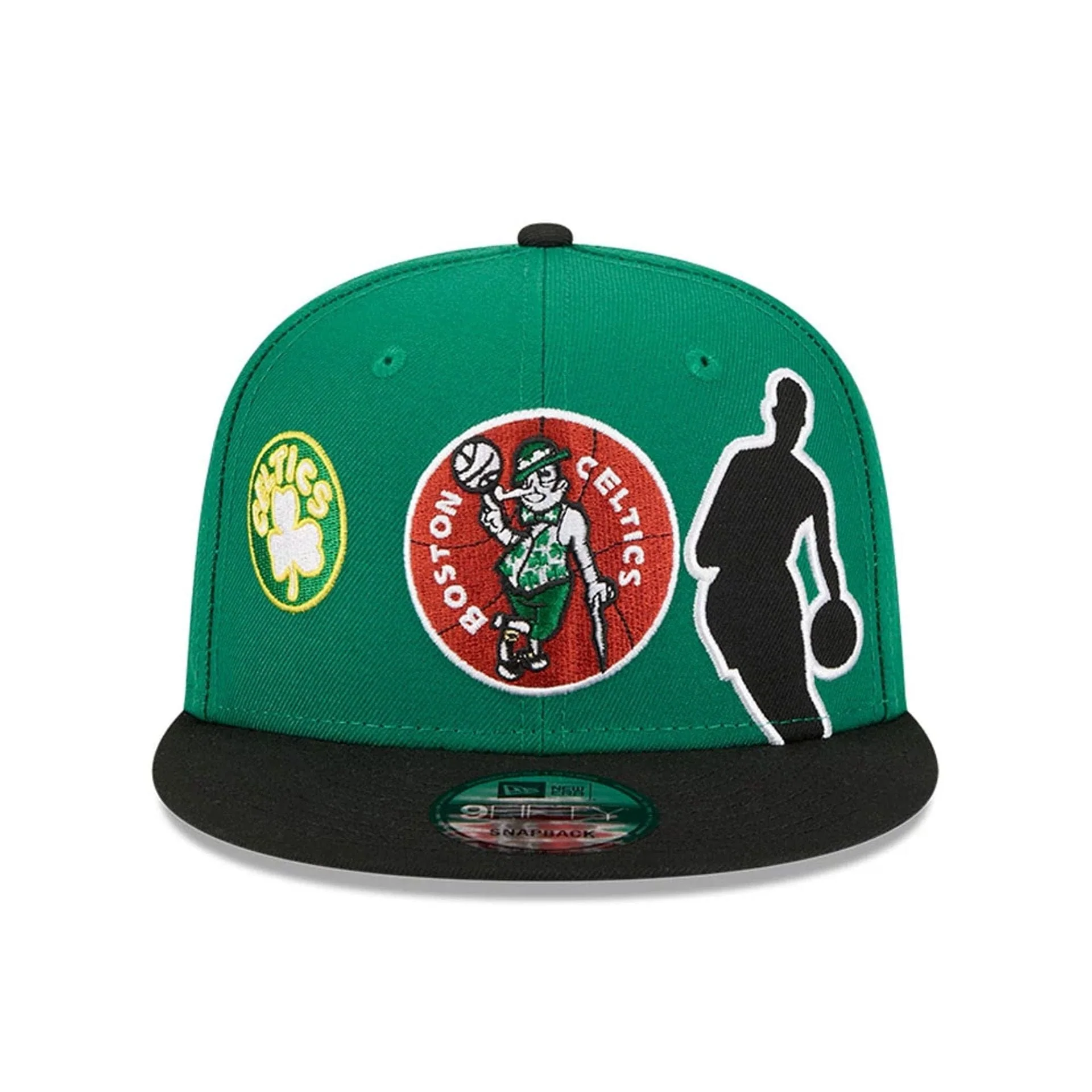 Boston Celtics NBA Hardwood Classic ASG Green 9FIFTY Snapback Adjustable Cap - Image 3