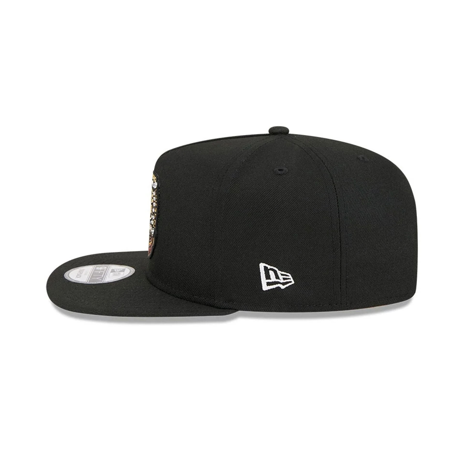 Boston Celtics NBA Ring Black 9FIFTY A-Frame Snapback Adjustable Cap - Image 6