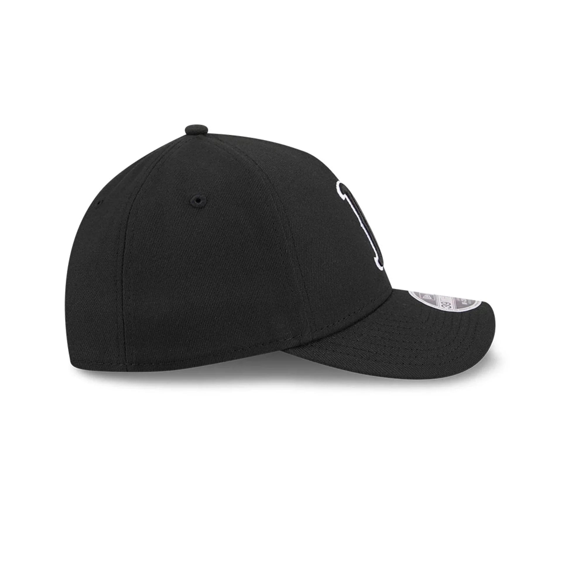Boston Red Sox MLB Black 39THIRTY M-Crown A-Frame Stretch Fit Cap - Image 7