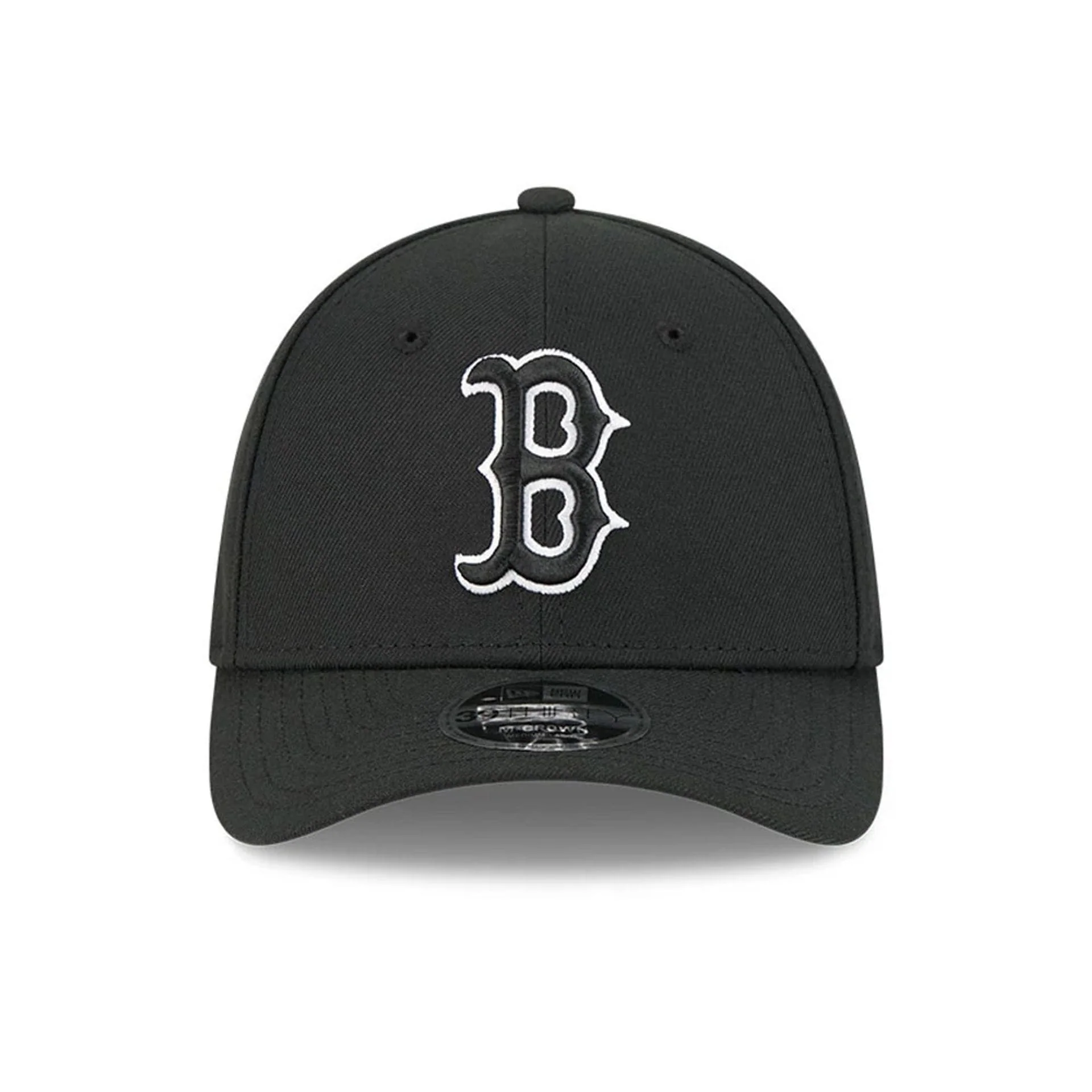 Boston Red Sox MLB Black 39THIRTY M-Crown Stretch Fit Cap - Image 3