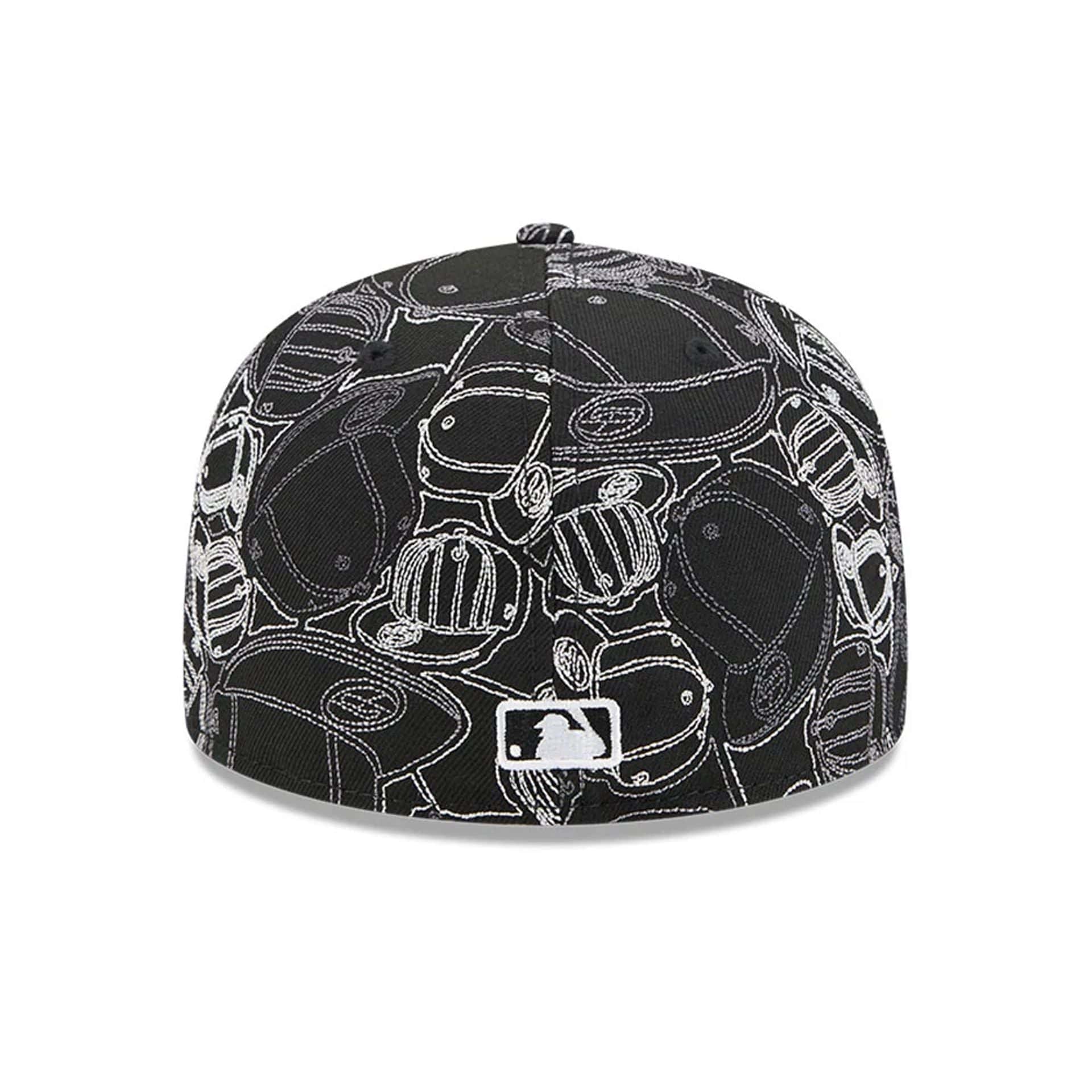 Boston Red Sox MLB Cap Scramble Black 59FIFTY Fitted Cap - Image 5