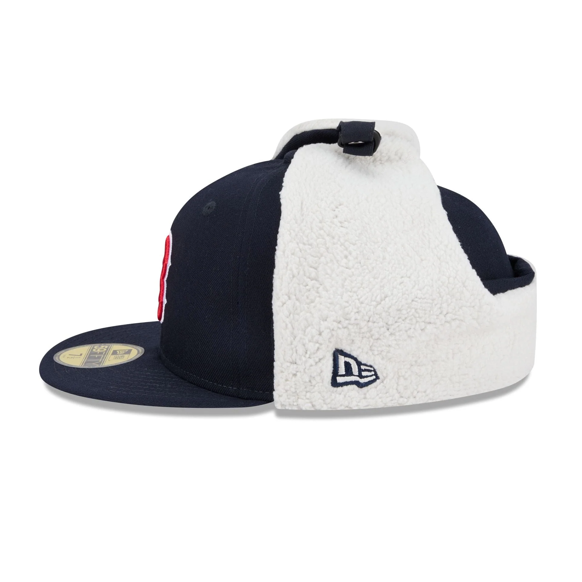 Boston Red Sox MLB Classic Navy Dogear 59FIFTY Fitted Cap - Image 6