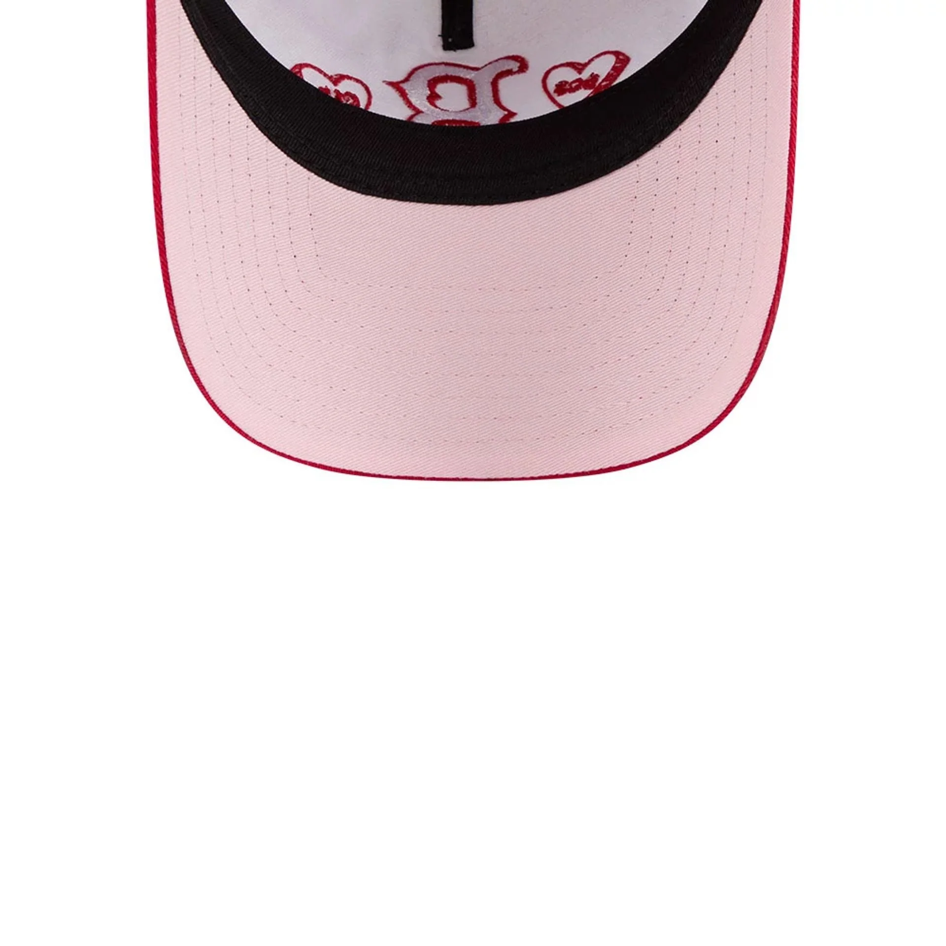 Boston Red Sox MLB Conversation Hearts Red 9TWENTY A-Frame Adjustable Cap - Image 2