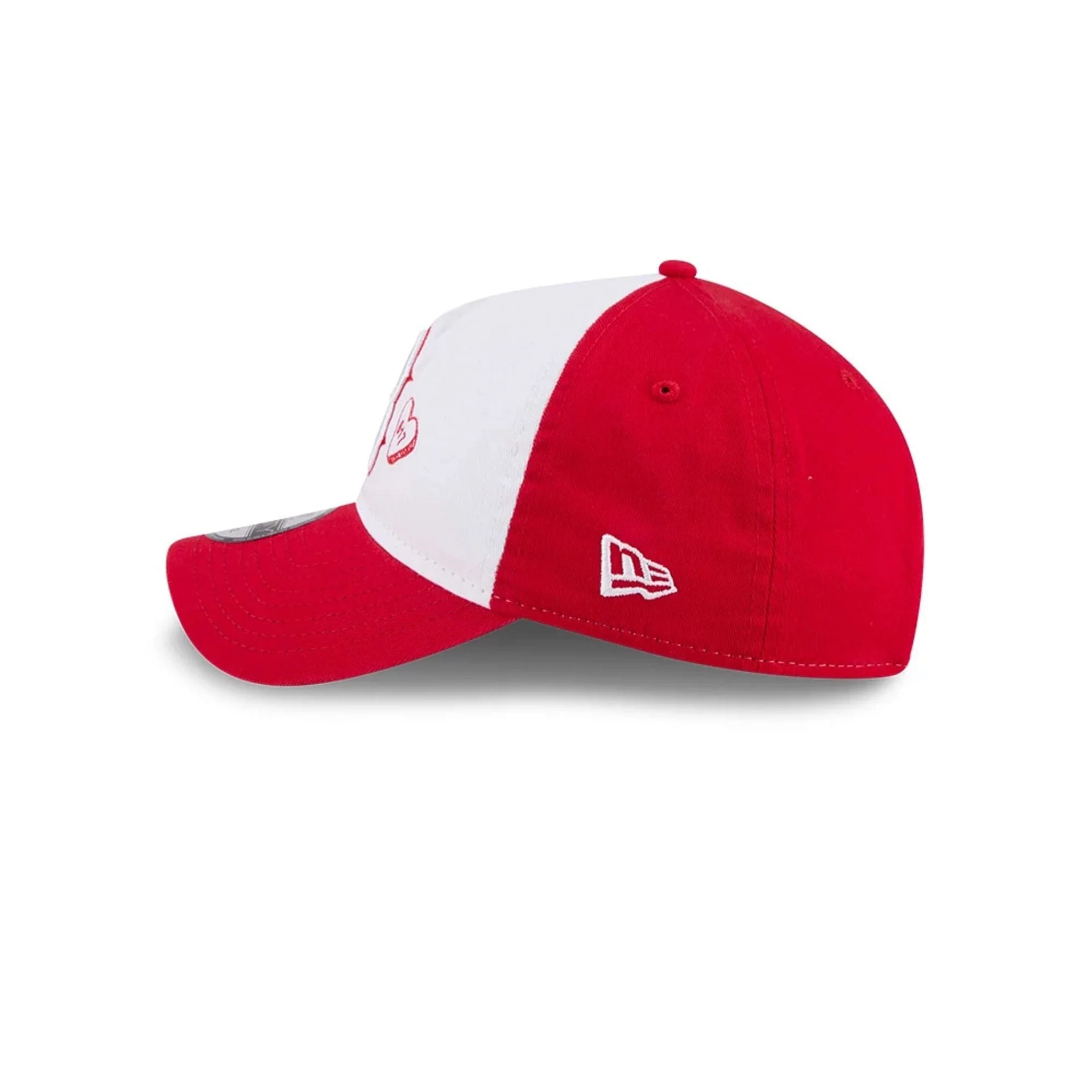 Boston Red Sox MLB Conversation Hearts Red 9TWENTY A-Frame Adjustable Cap - Image 6