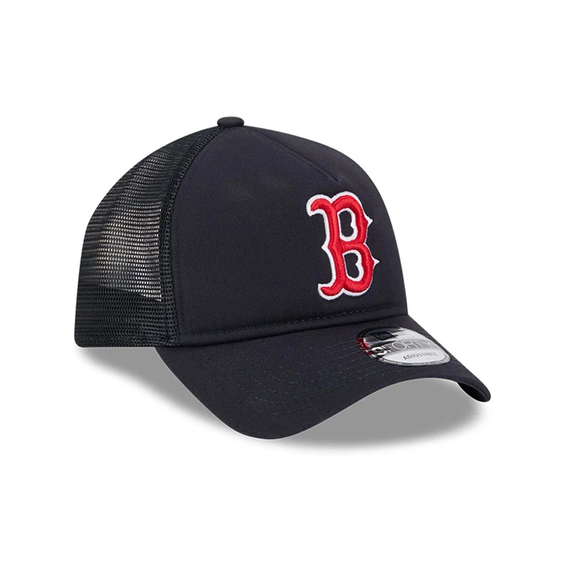 Boston Red Sox MLB Evergreen Navy 9FORTY A-Frame Adjustable Cap - Image 3