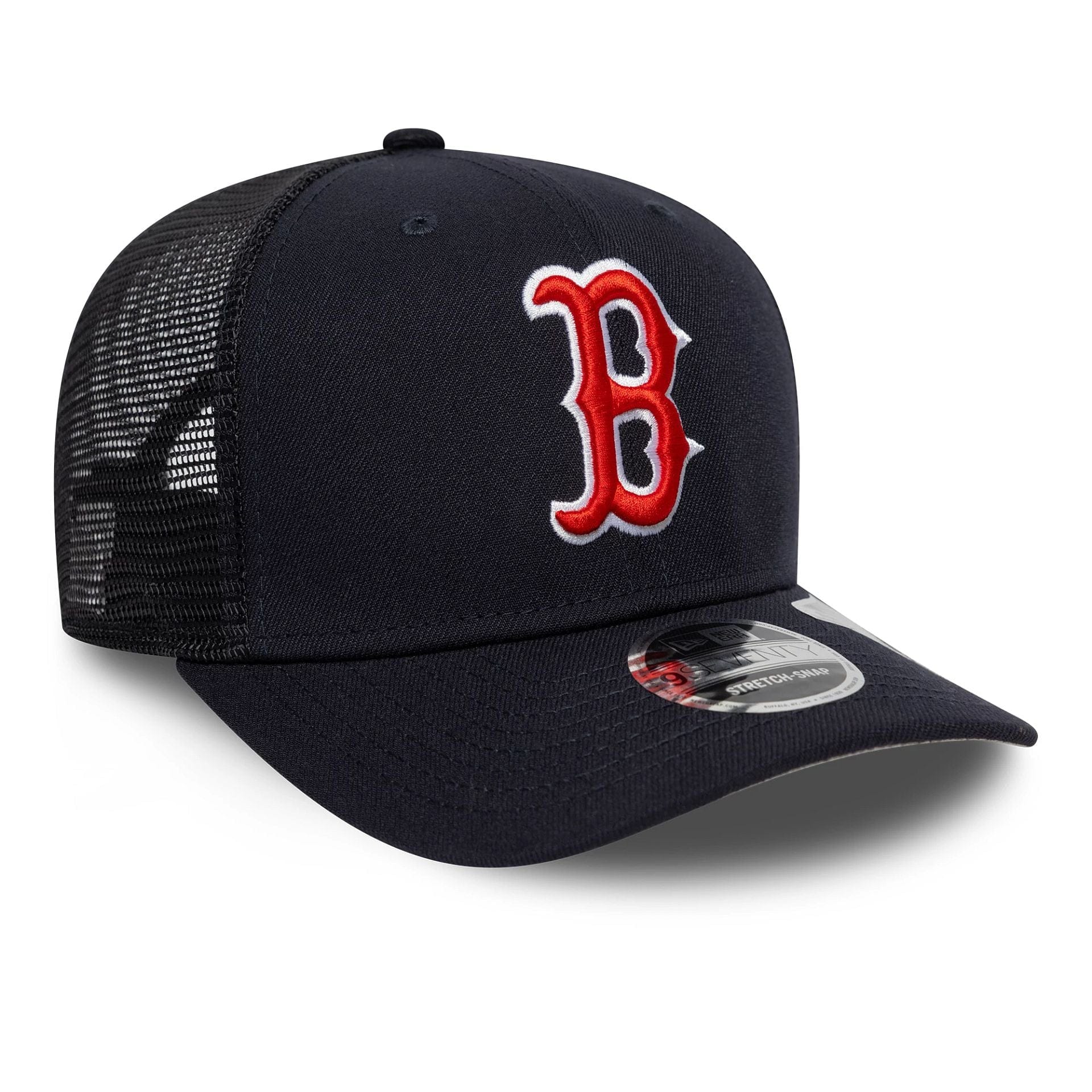 Boston Red Sox MLB Evergreen Navy 9SEVENTY Stretch Snap Adjustable Cap - Image 4