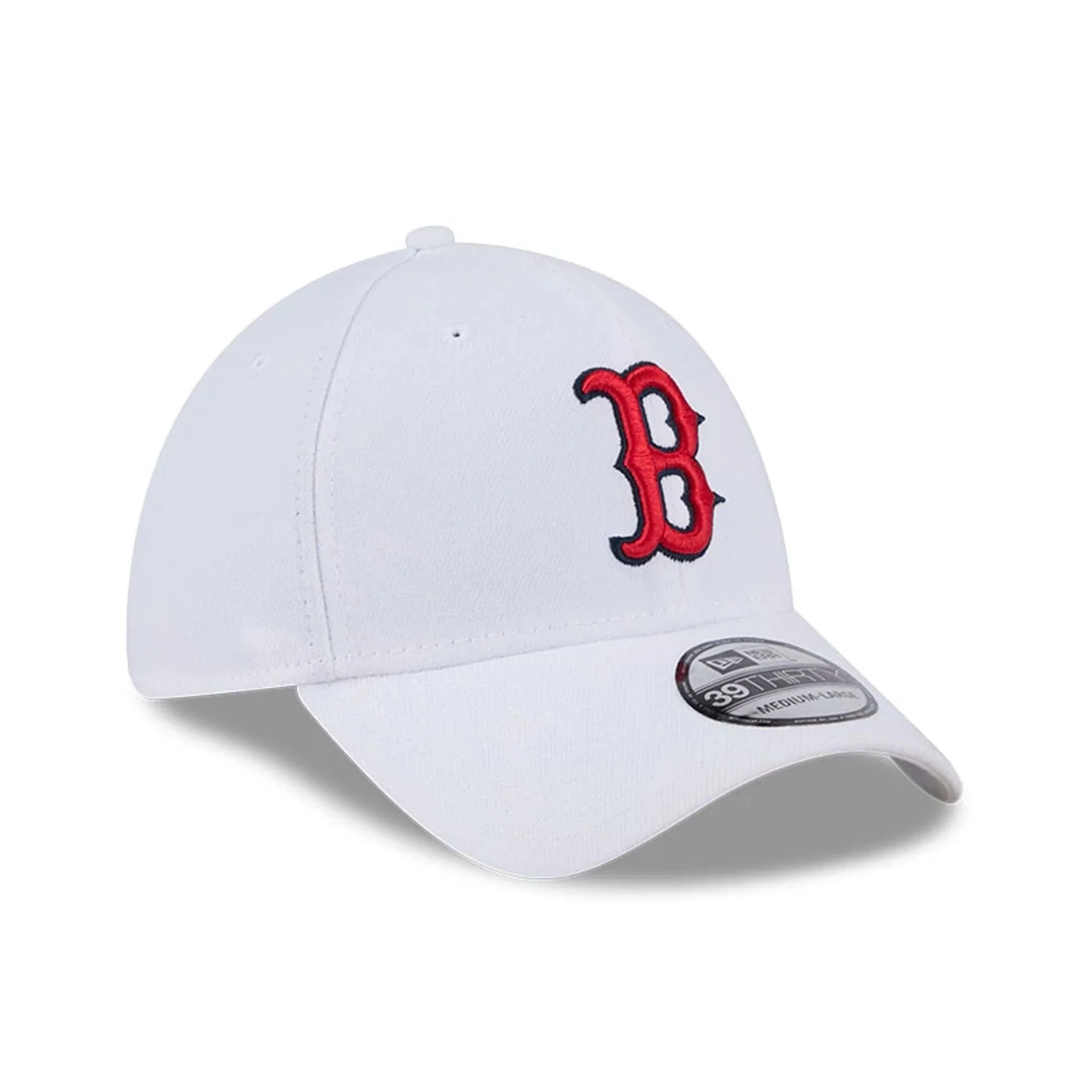 Boston Red Sox MLB Evergreen White 39THIRTY Stretch Fit Cap - Image 3