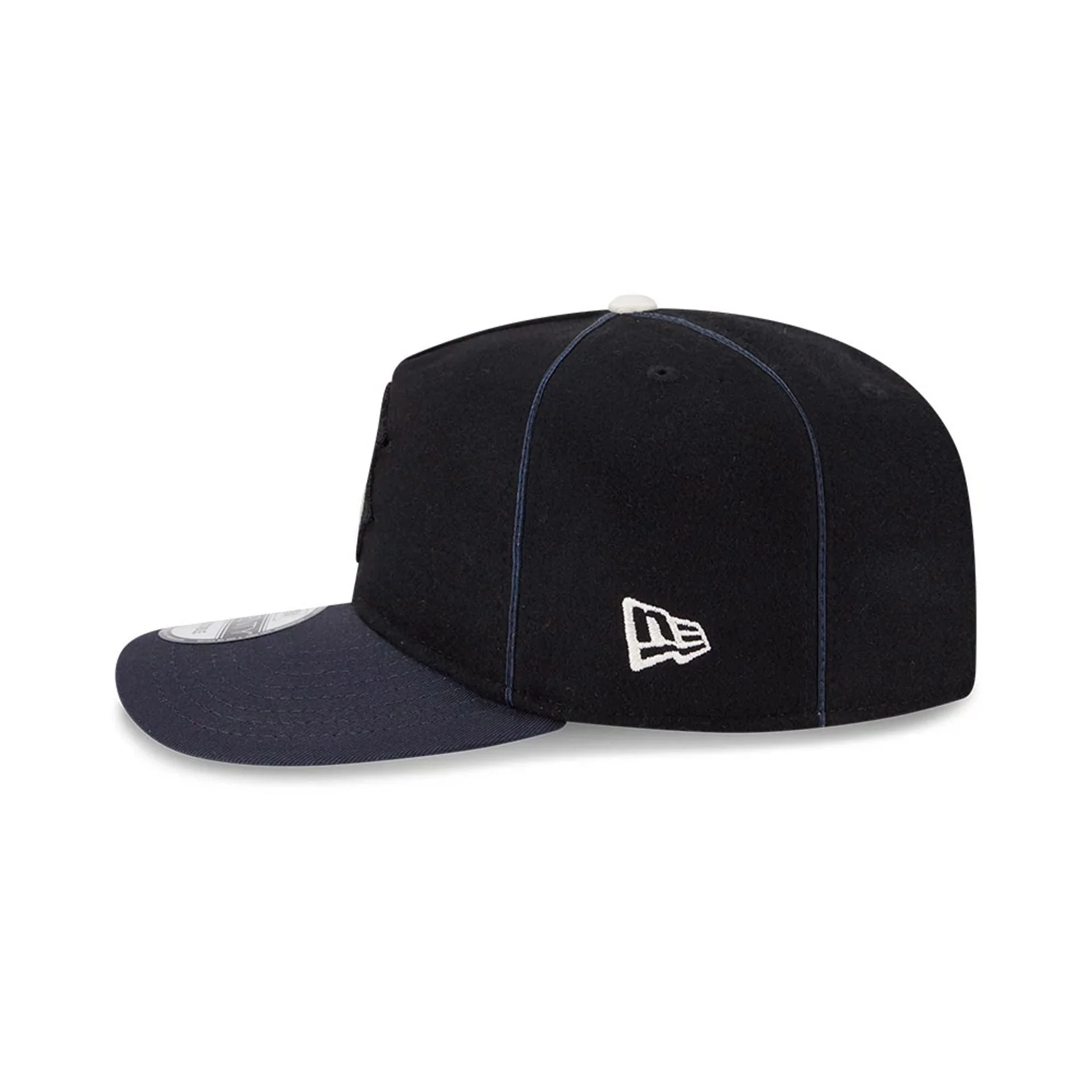 Boston Red Sox MLB Felt Logo Navy 19TWENTY Adjustable Cap - Image 5
