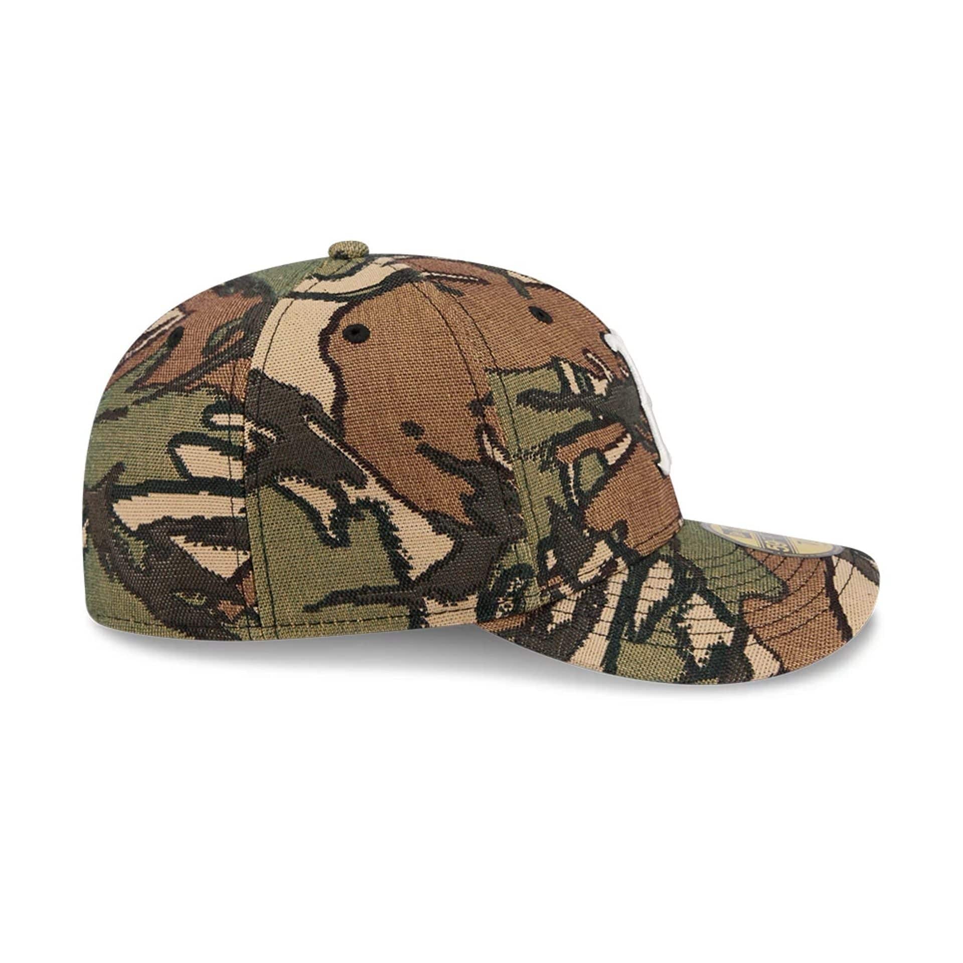 Boston Red Sox MLB Jacquard Camo 59FIFTY Fitted Cap - Image 5